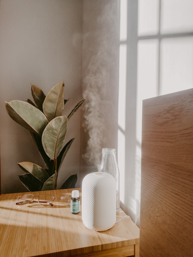 An image of a smart oil diffuser.