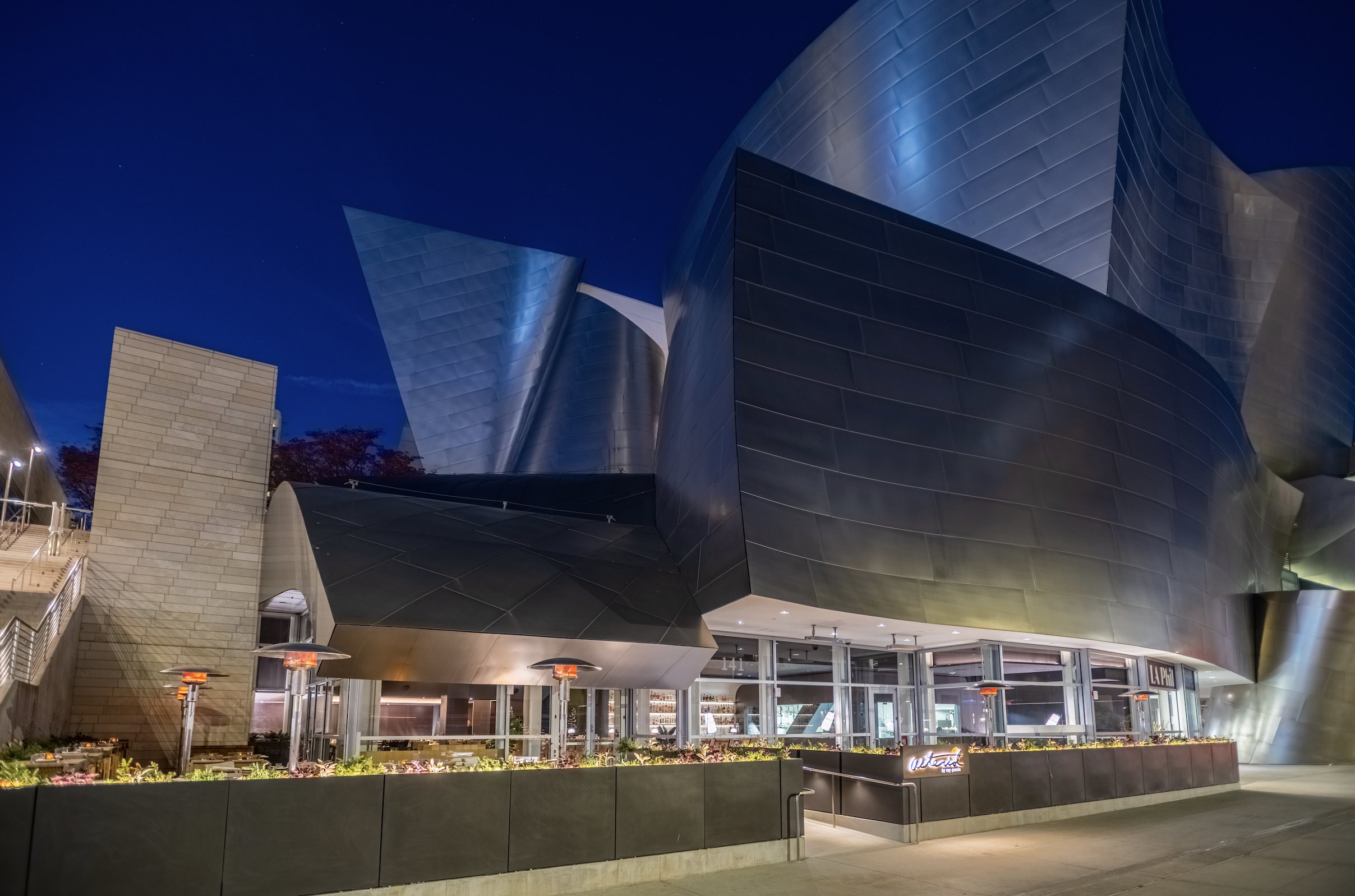 An image of the Walt Disney Concert Hall.