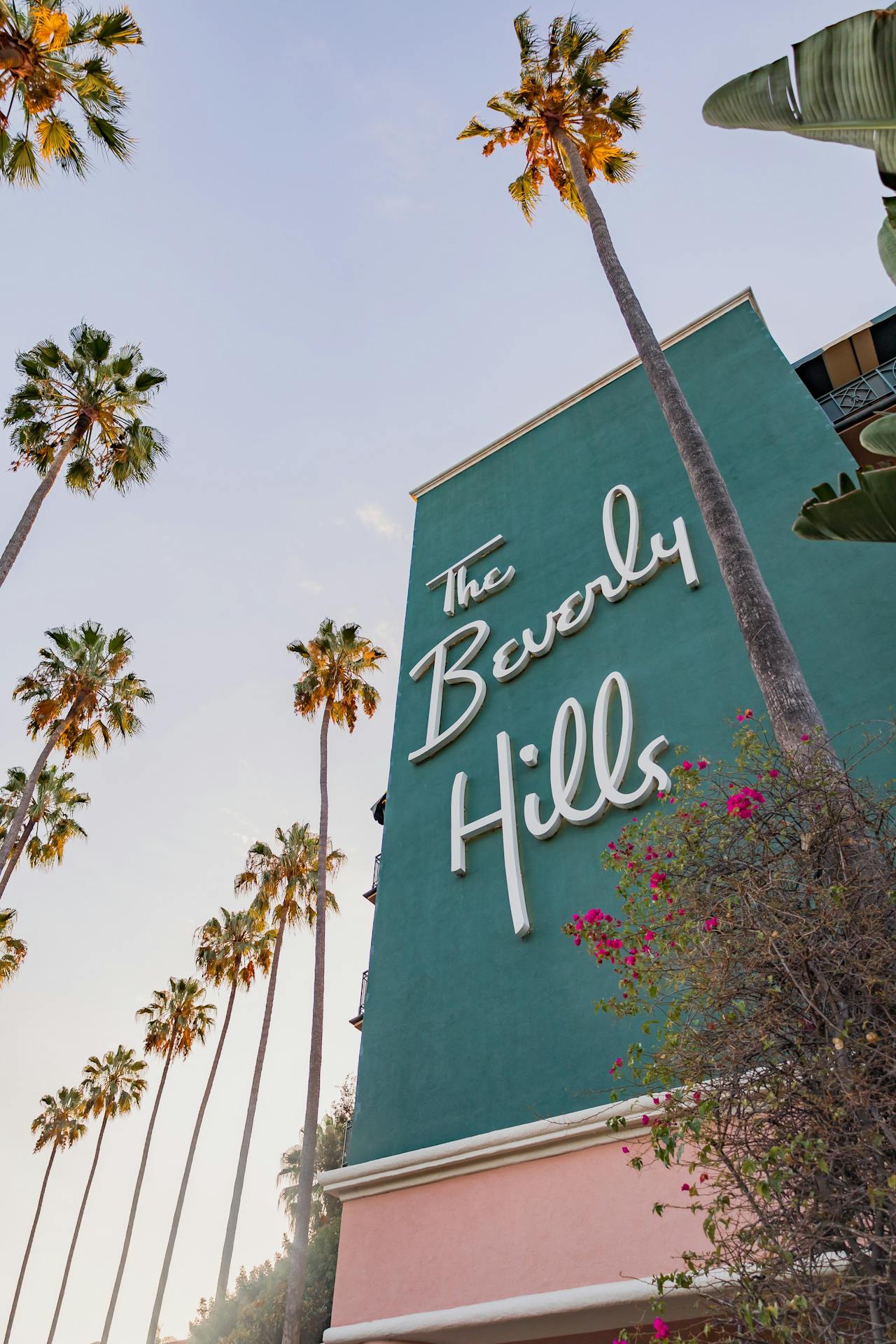 An image of a sign that says Beverly Hills.