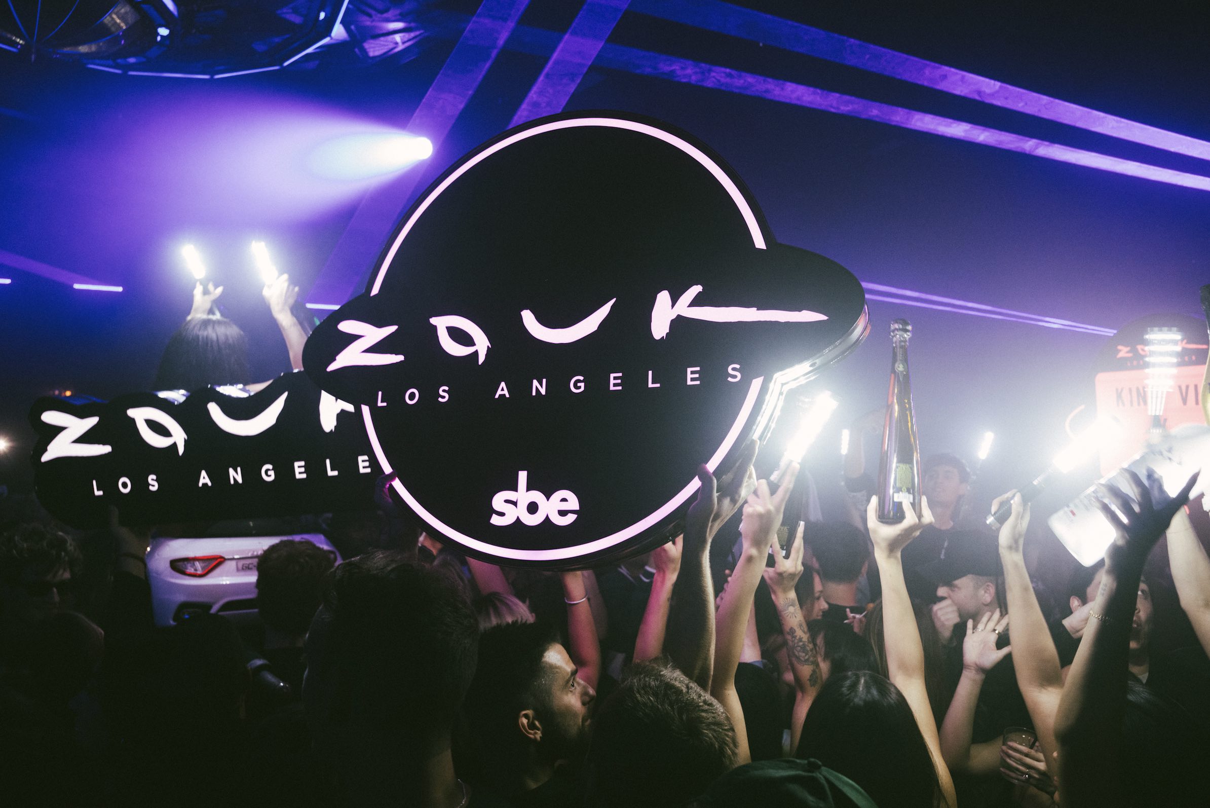 An image of the interior of Zouk Los Angeles.