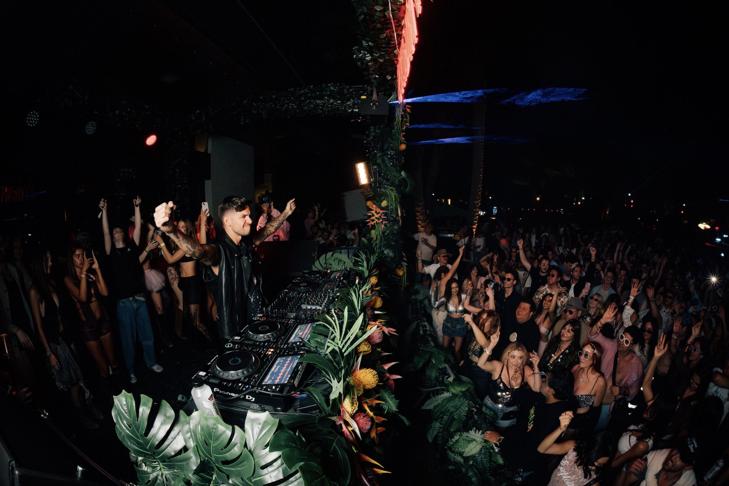 An image of DJ ANYMA’s headlining set at Coachella 2025 weekend 1: ZENYARA Desert Nights