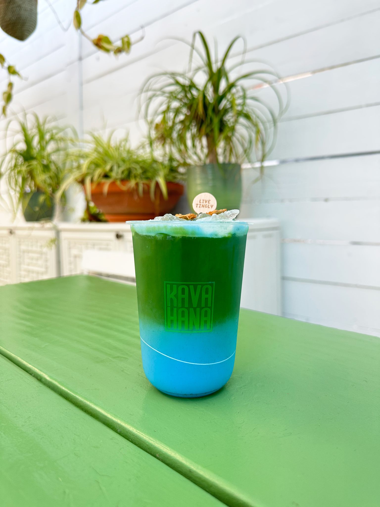 An image of he Clean Up the Beach Latte from Kavahana.