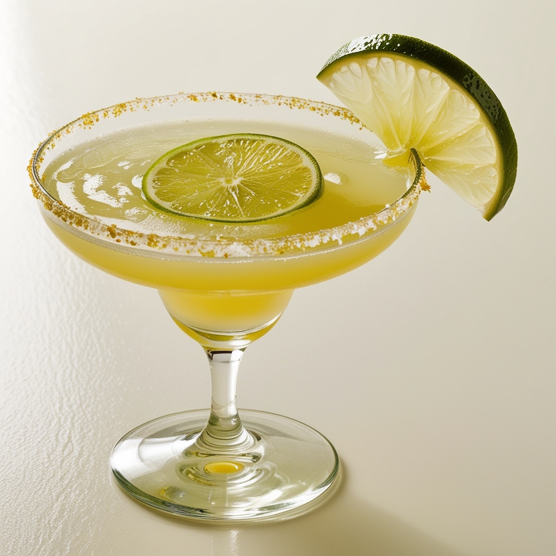 An image of a margarita made with El Cristiano tequila.