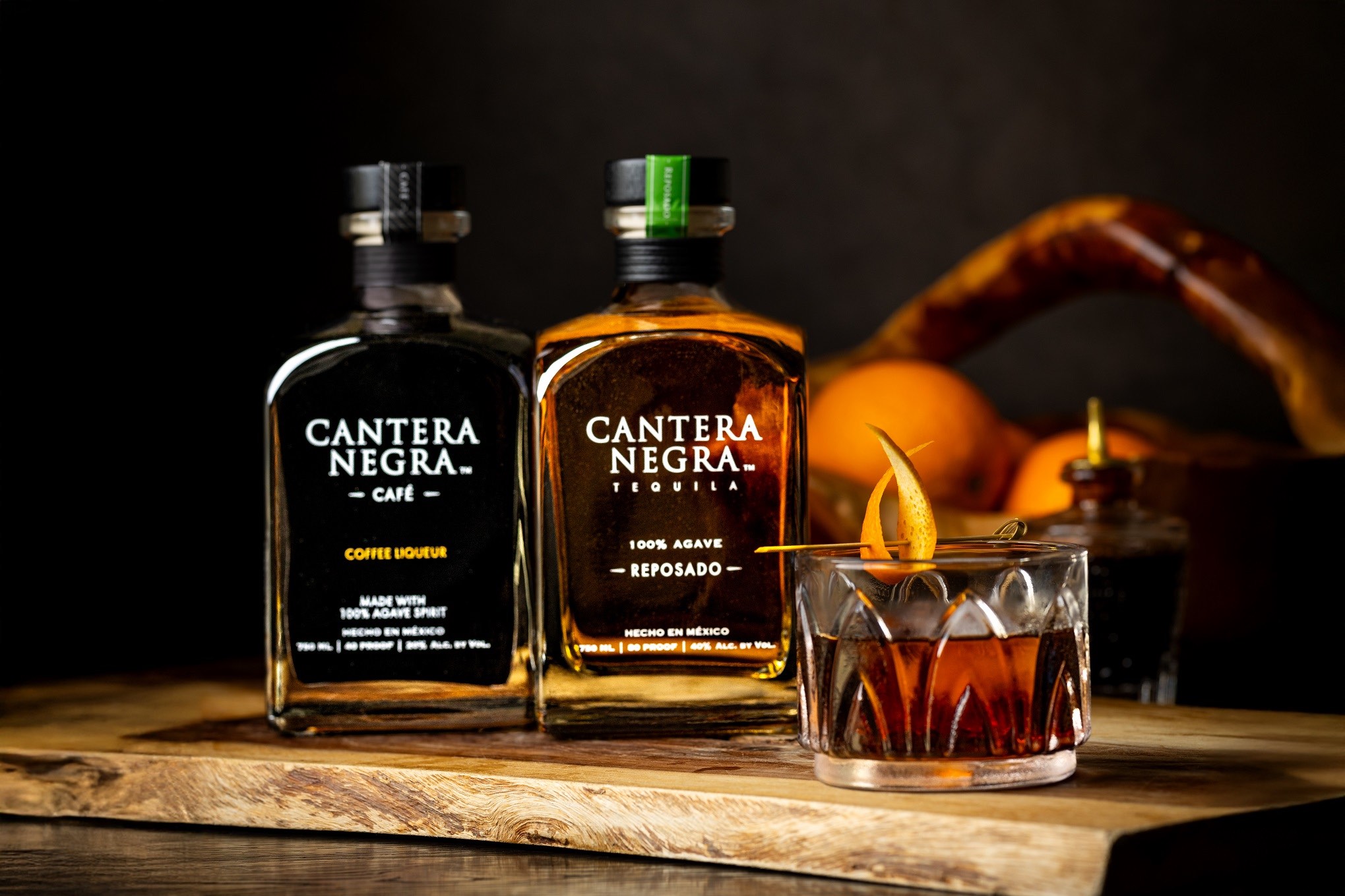 An image of a Café Agave Old Fashioned.