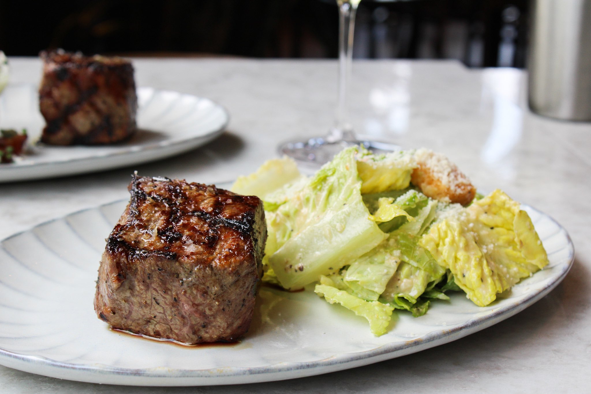 An image of a meal from BOA Steakhouse.