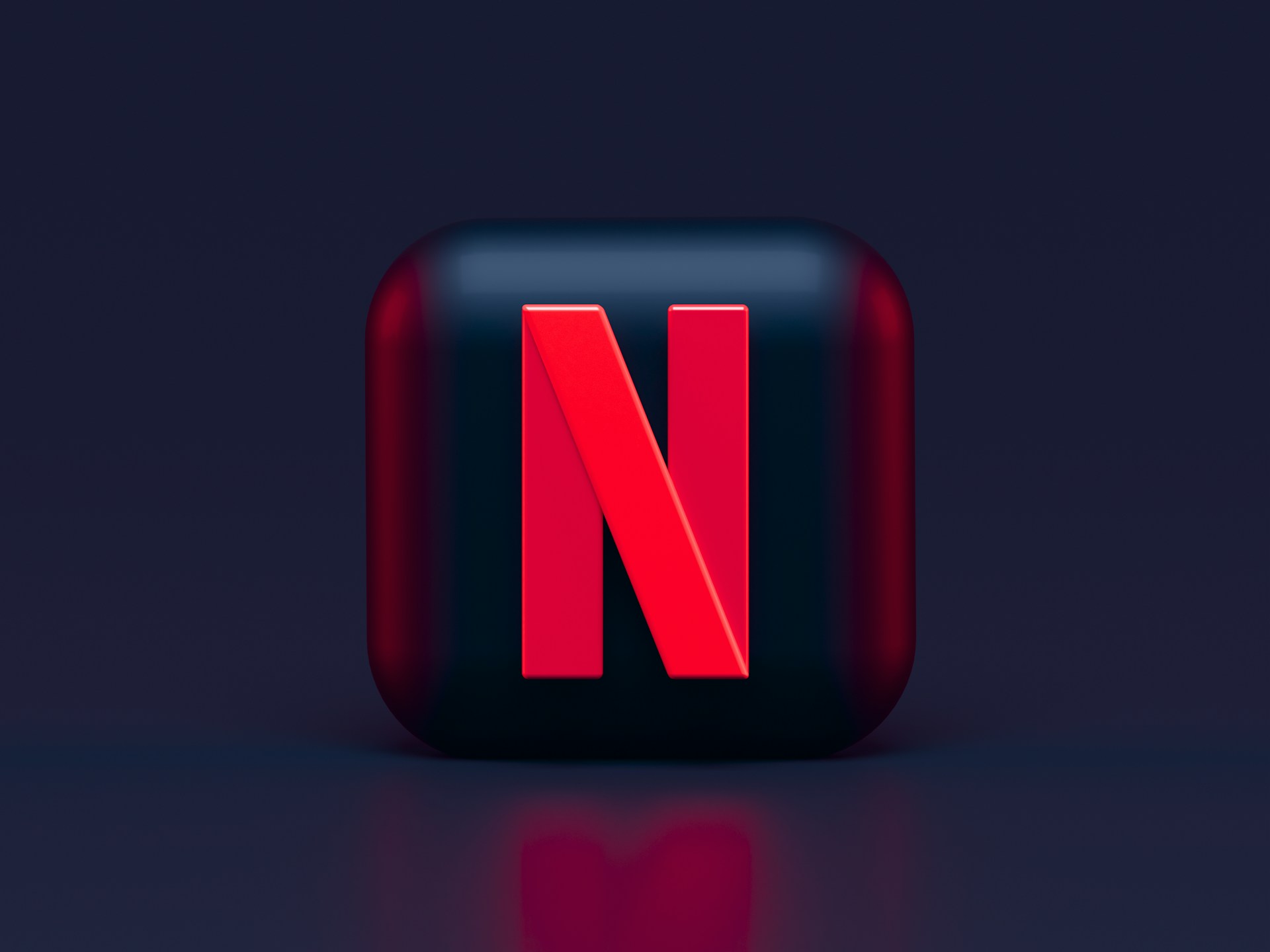 An image of the Netflix logo.