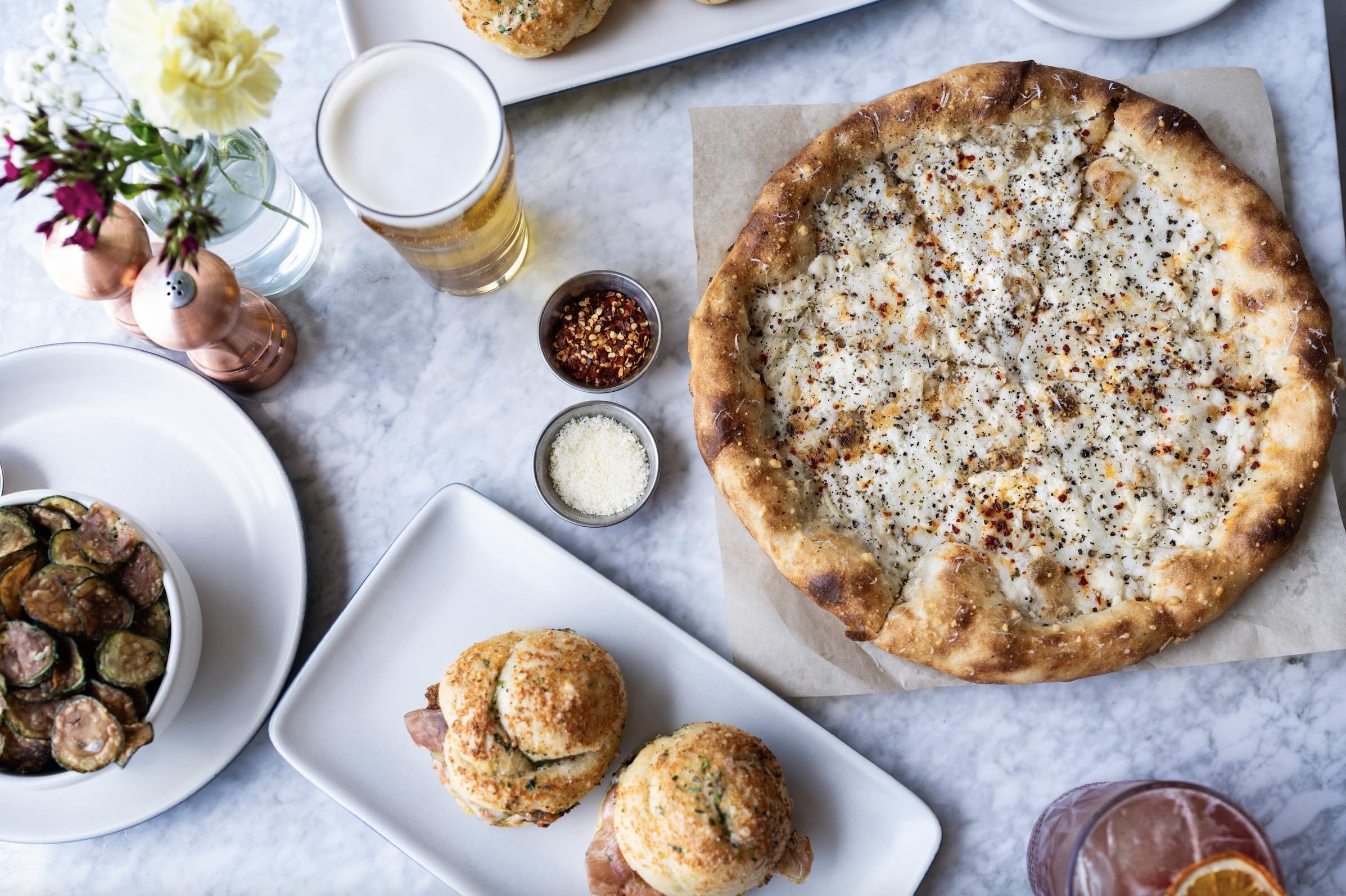 An image of new menu items at North Italia.