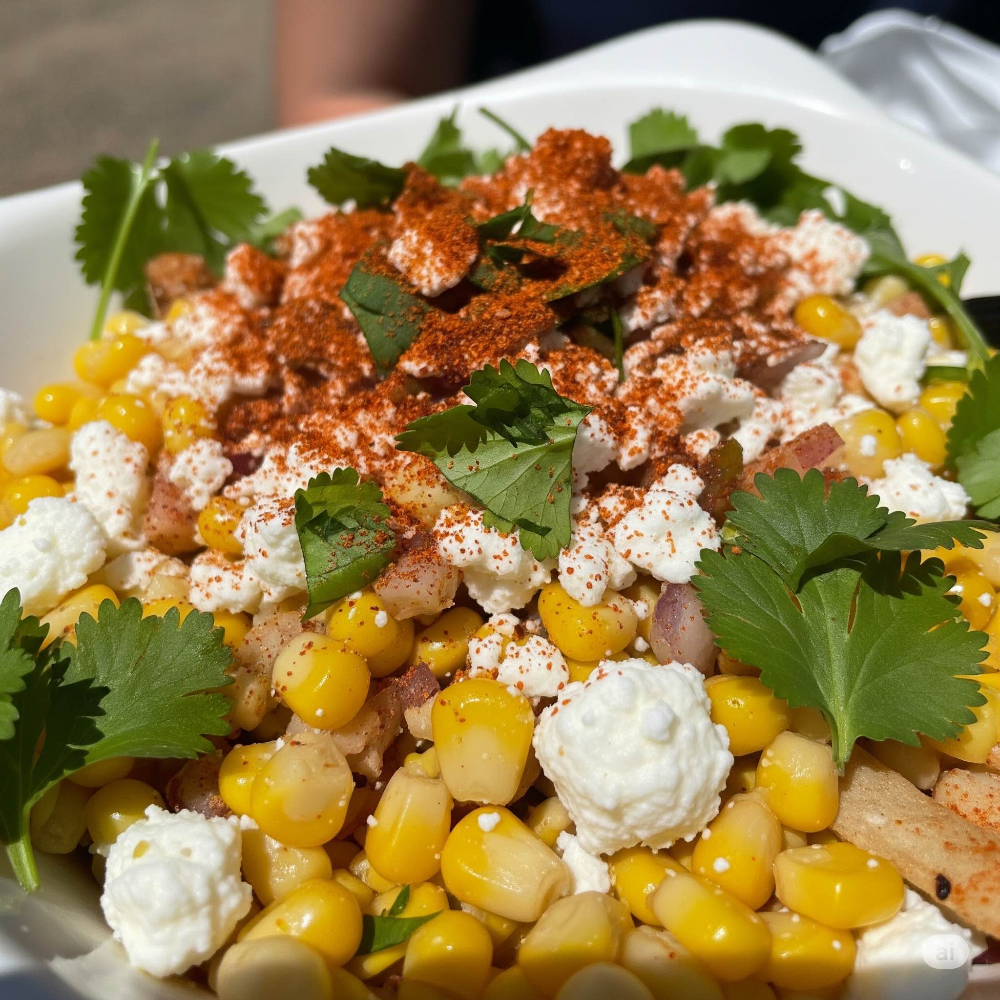 An image of the Mexican Street Corn Salad.
