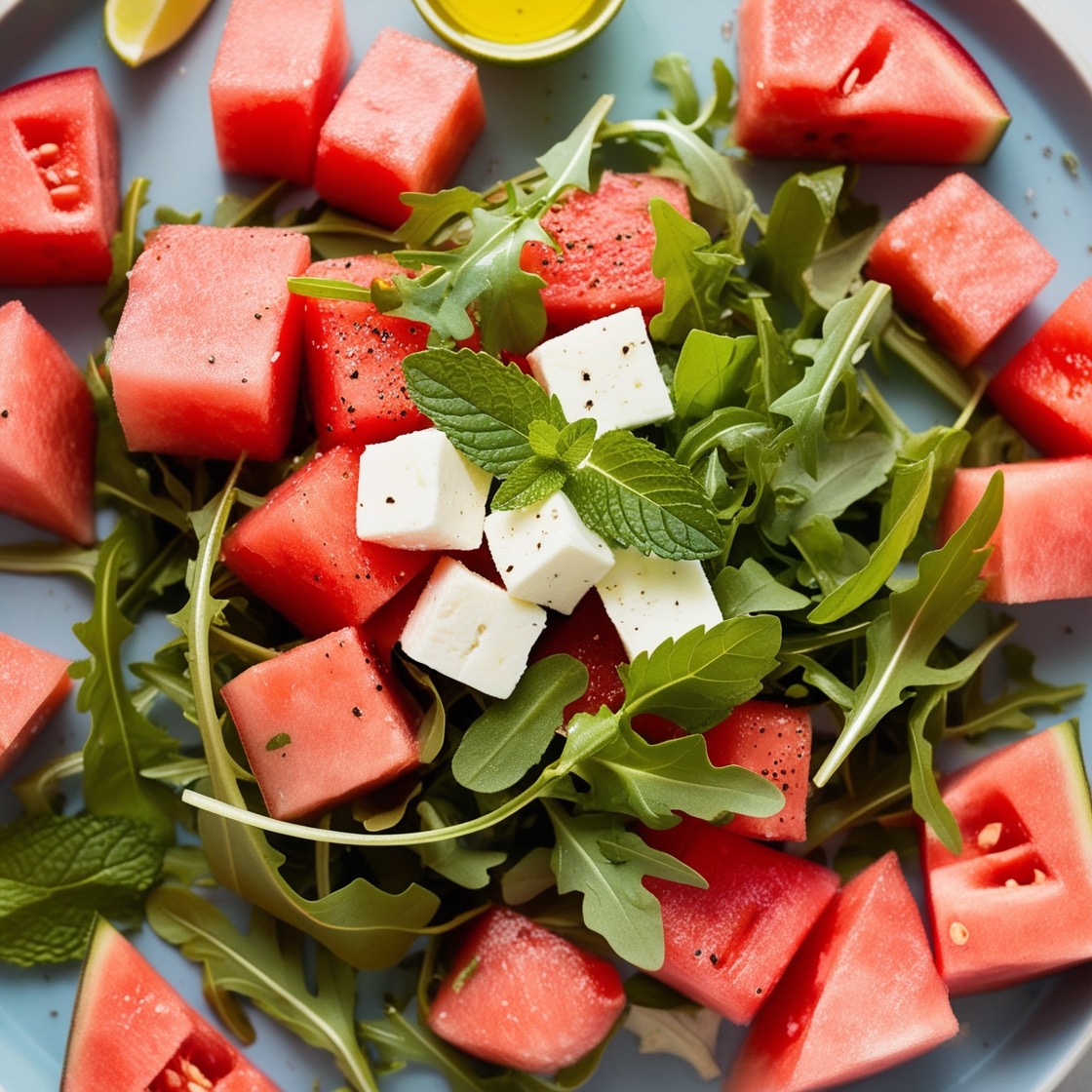 An image of the Watermelon Feta Summer Bliss.