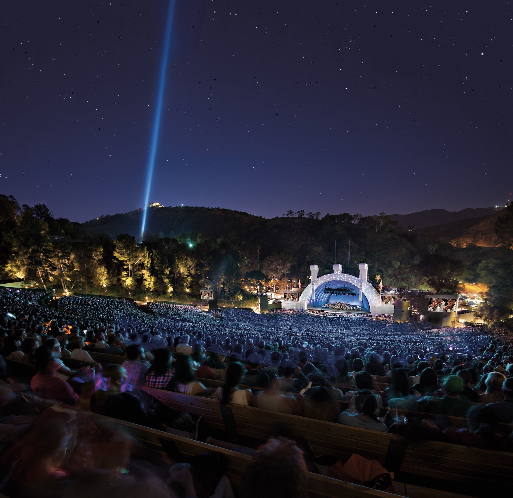 An image of the Hollywood Bowl.
