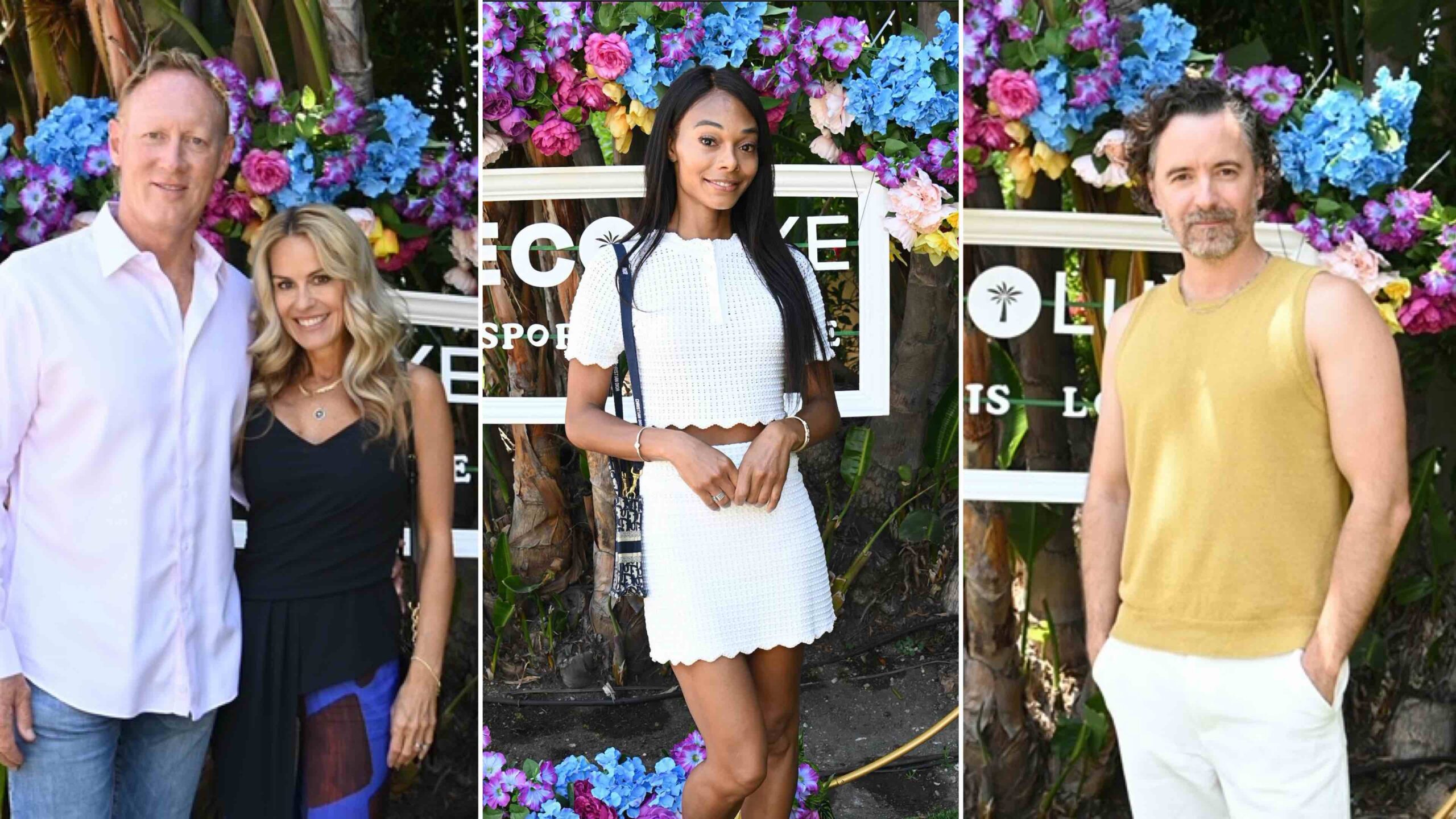 An image of three people: Matt Vanderbeek & wife Brandi Vanderbeek, actress Jasmin Davis, and actor Eric Geynes.