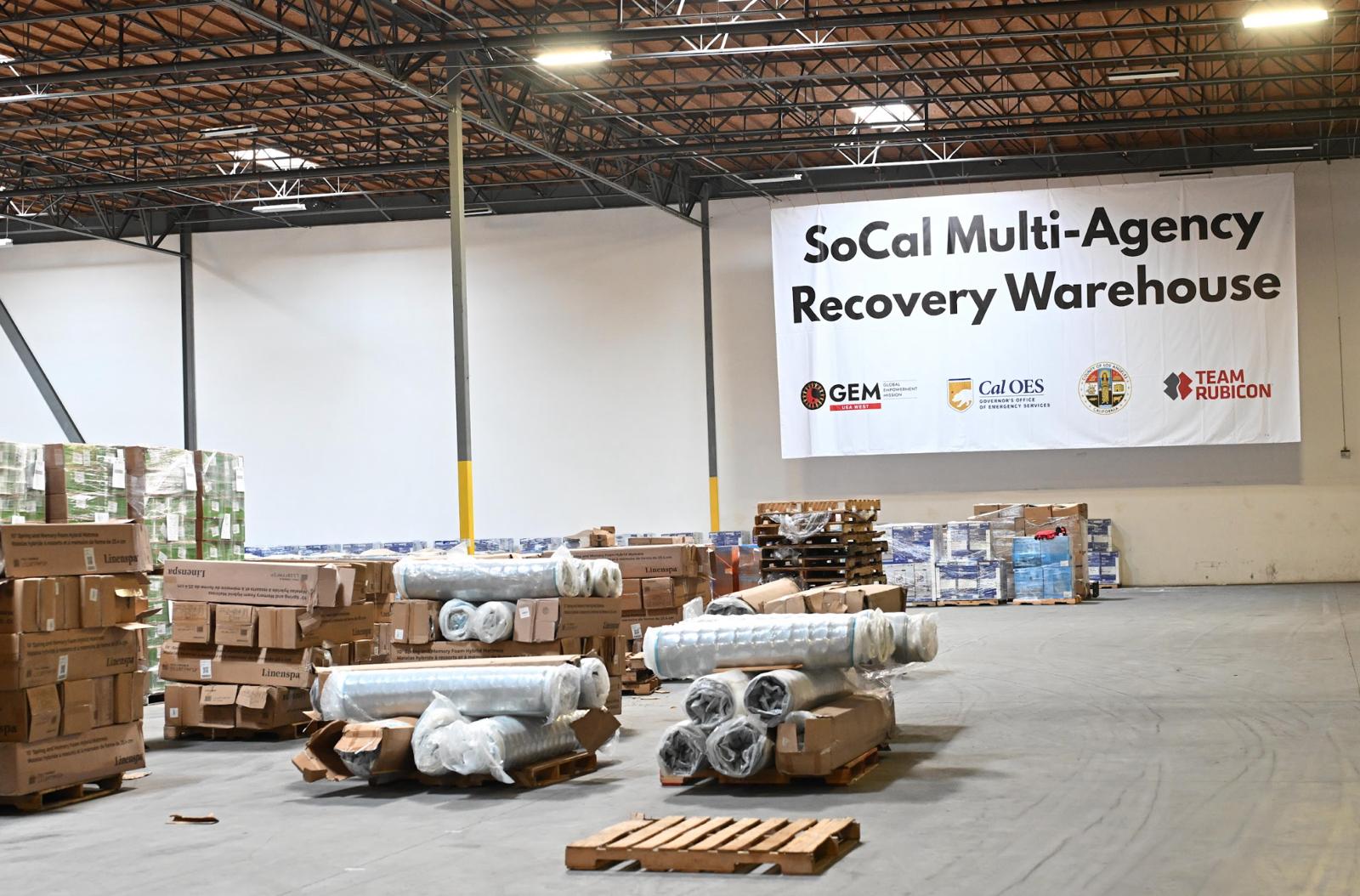 An image of the GEM San Pedro warehouse.