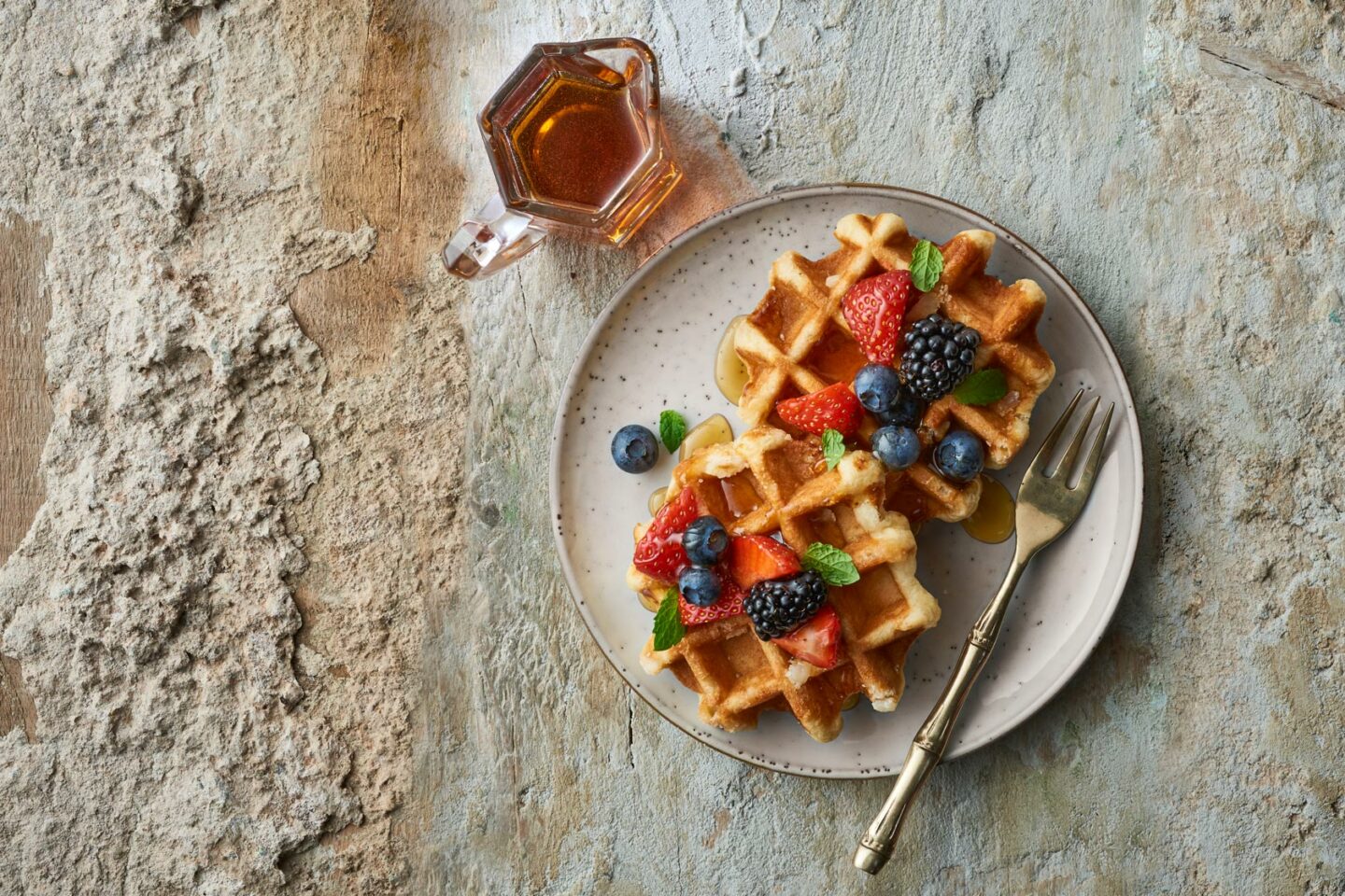 An image of the Belgian Waffles from St Pierre.