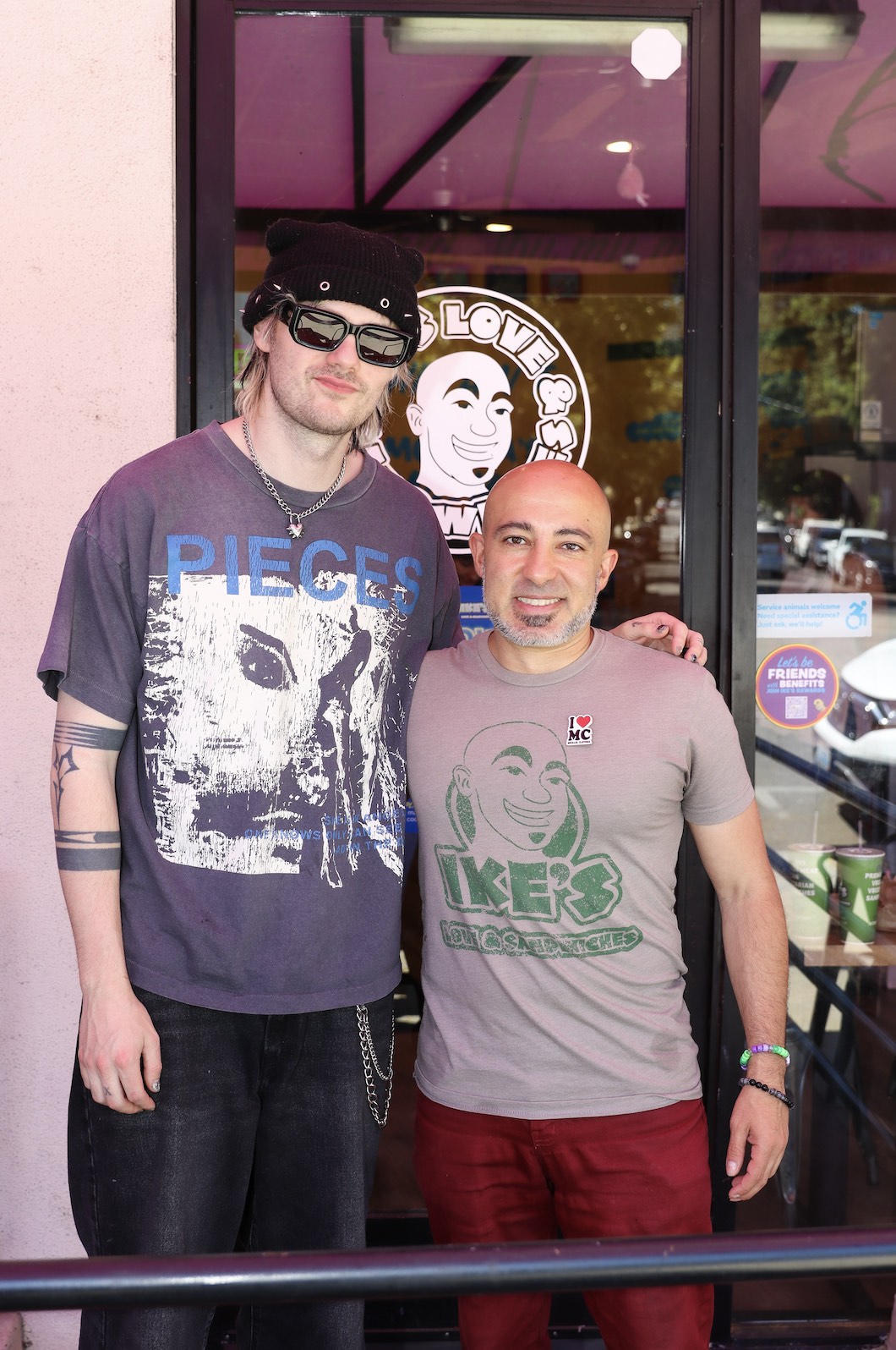 An image of Ike’s Love & Sandwiches owner and singer Michael Clifford