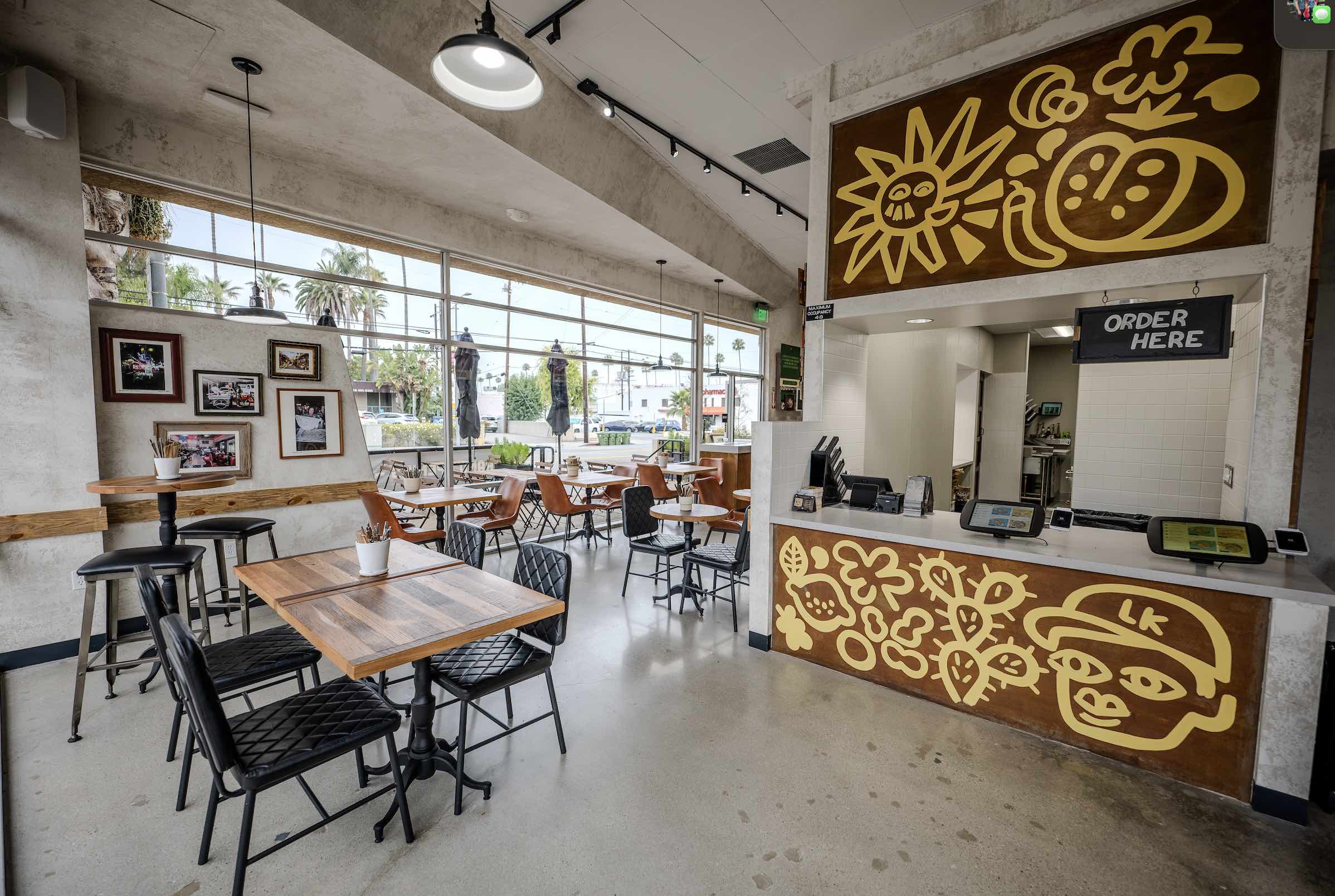 An image of the interior of Local Kitchens Studio City.
