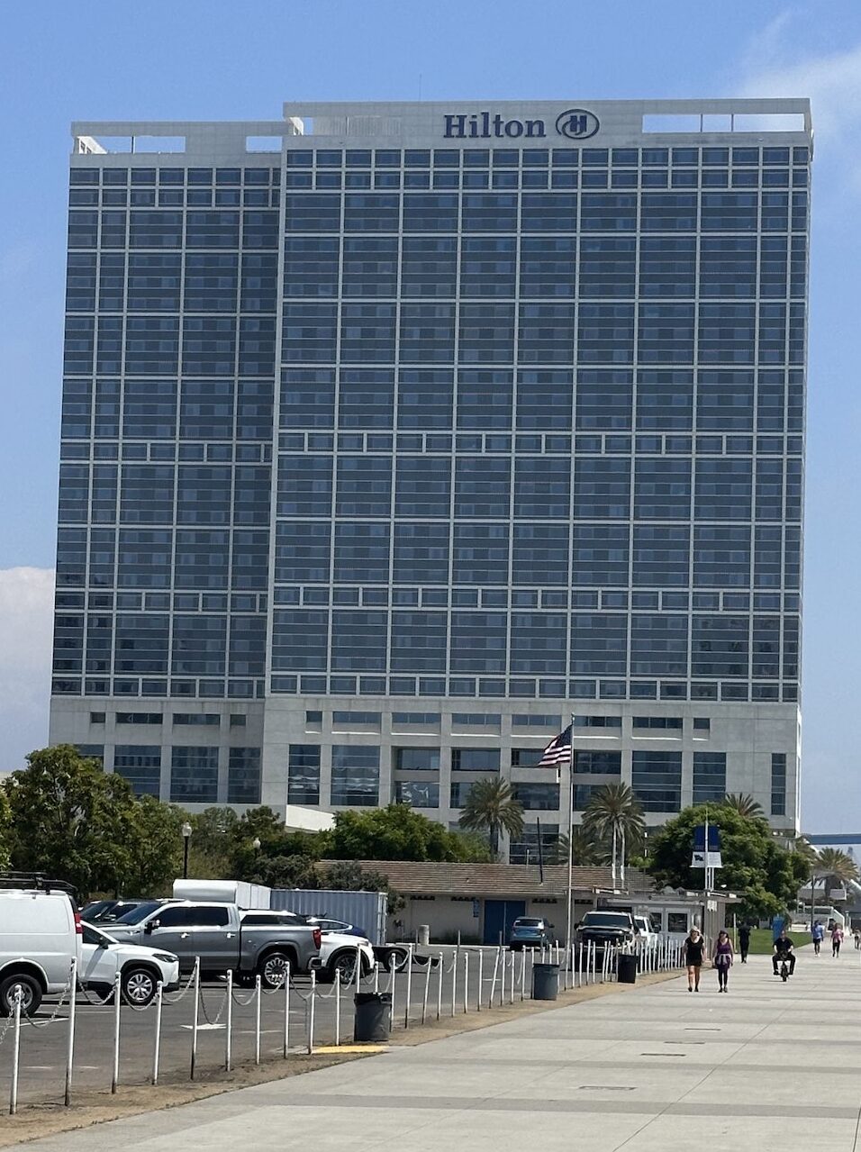 An image of the Hilton San Diego Bayfront Hotel.