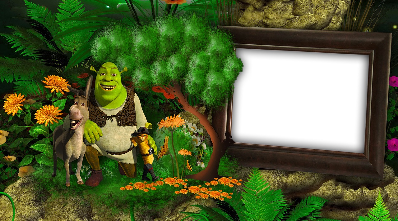 An image of Shrek and Dokey.