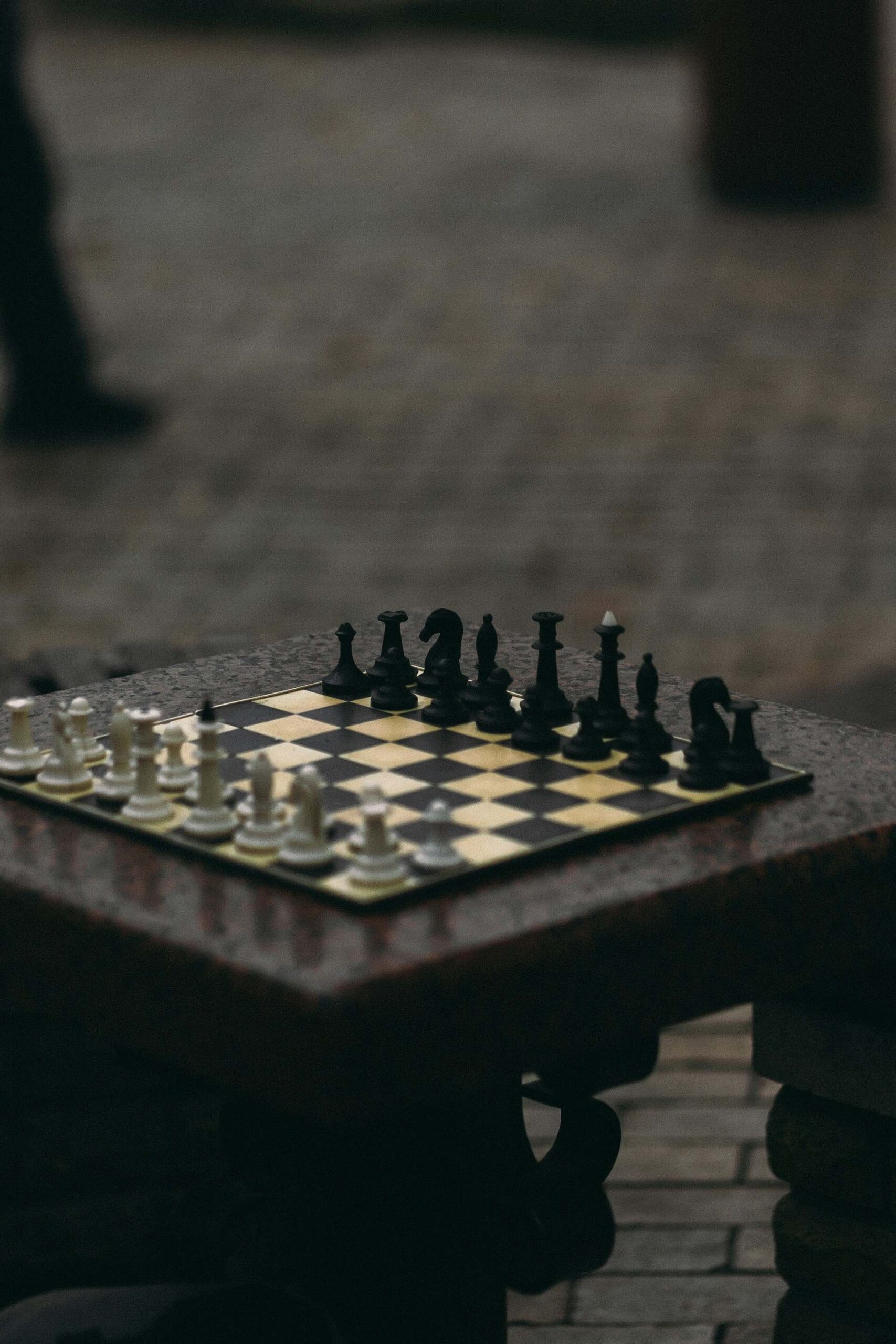 An image of a chess board.