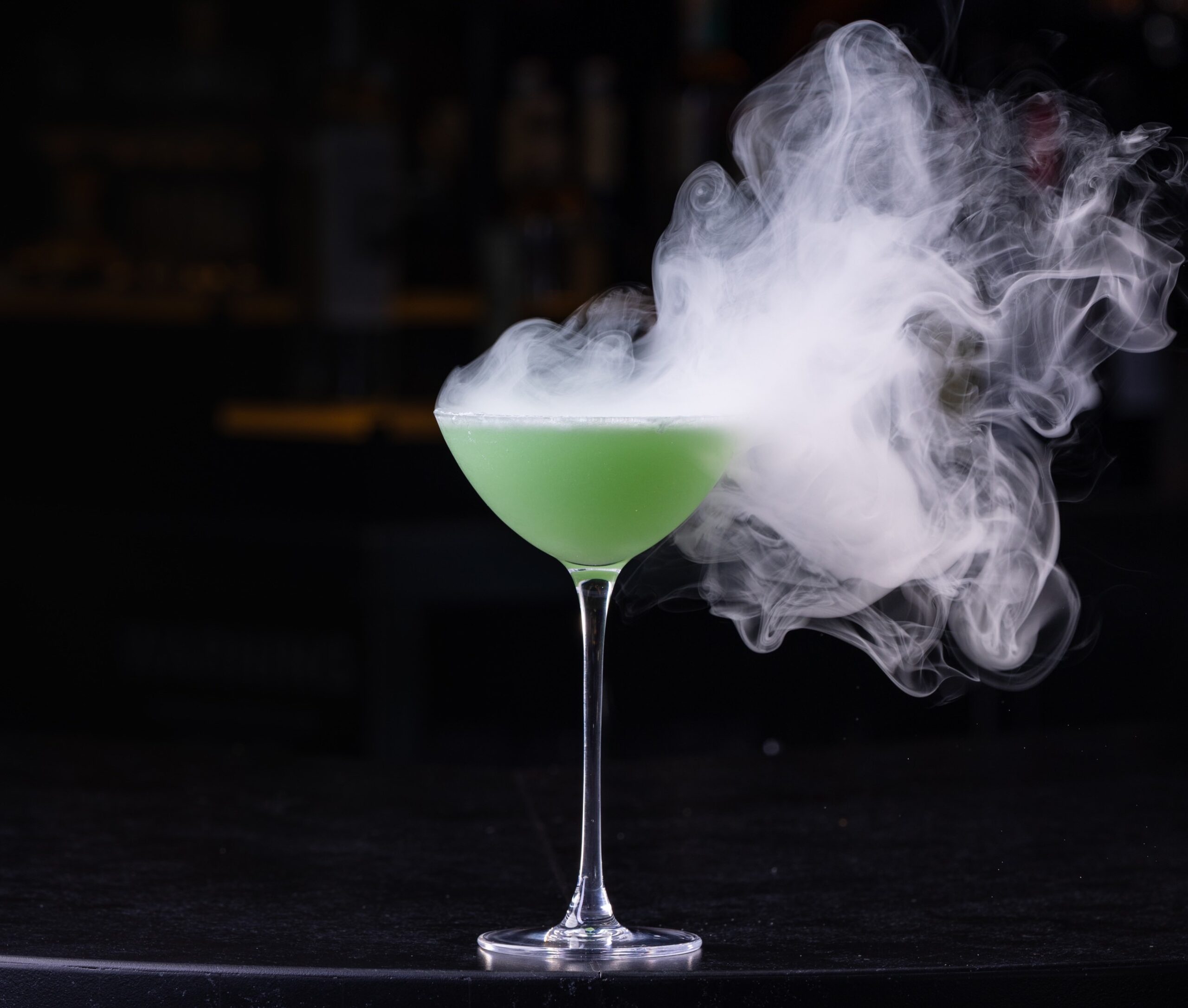 An image of the The Oaxacan Jellyfish cocktail at La Popular at Ovation Hollywood.