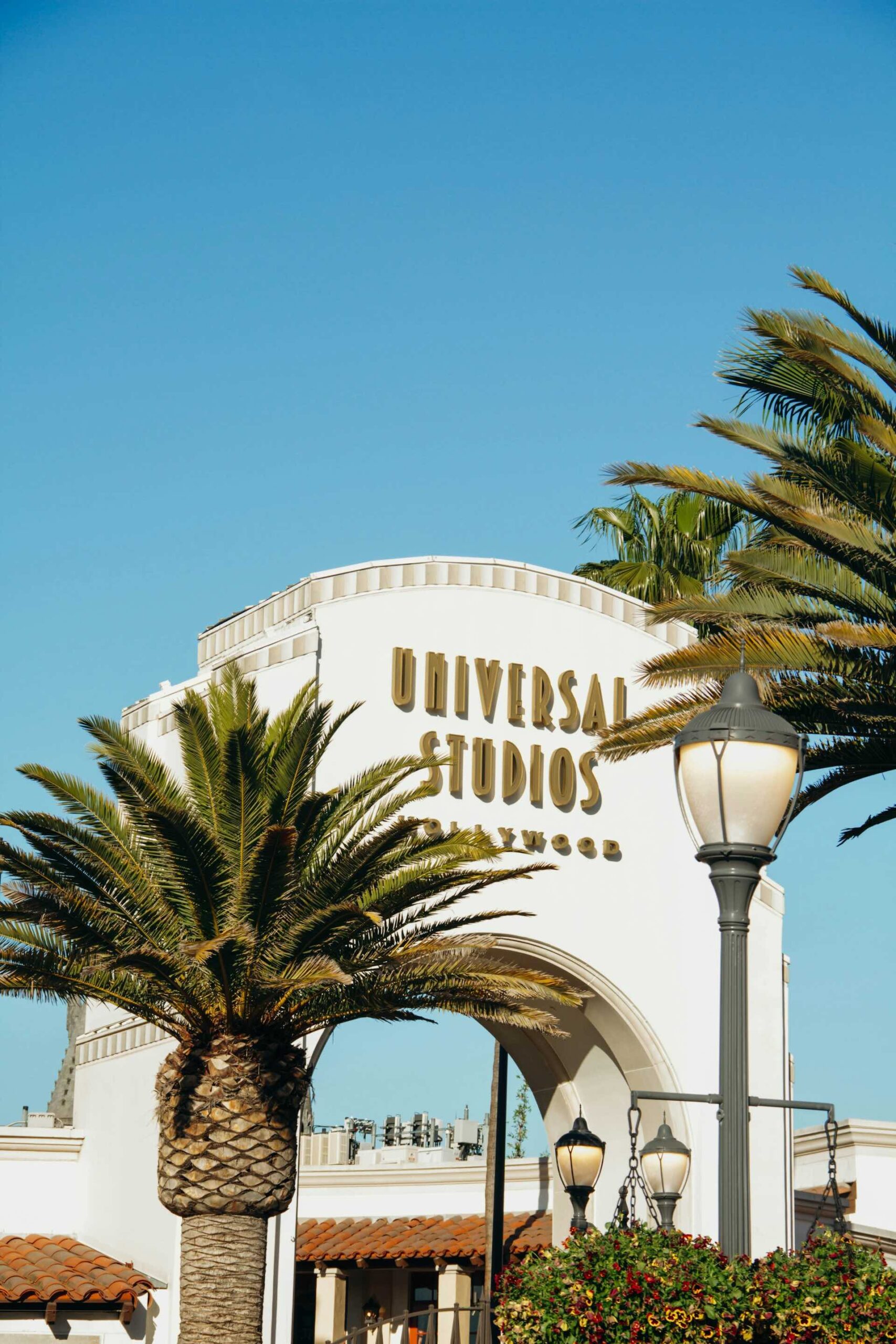 An image of a sign at Universal Studios.
