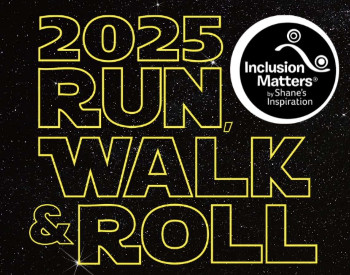 An image of the flyer for the 28th Annual Run, Walk & Roll for Inclusion.