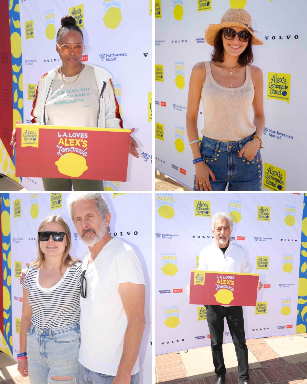 An image of 4 celebs: Gary Cole, Aisha Tyler, Camilla Belle, and Joe Mantegna.