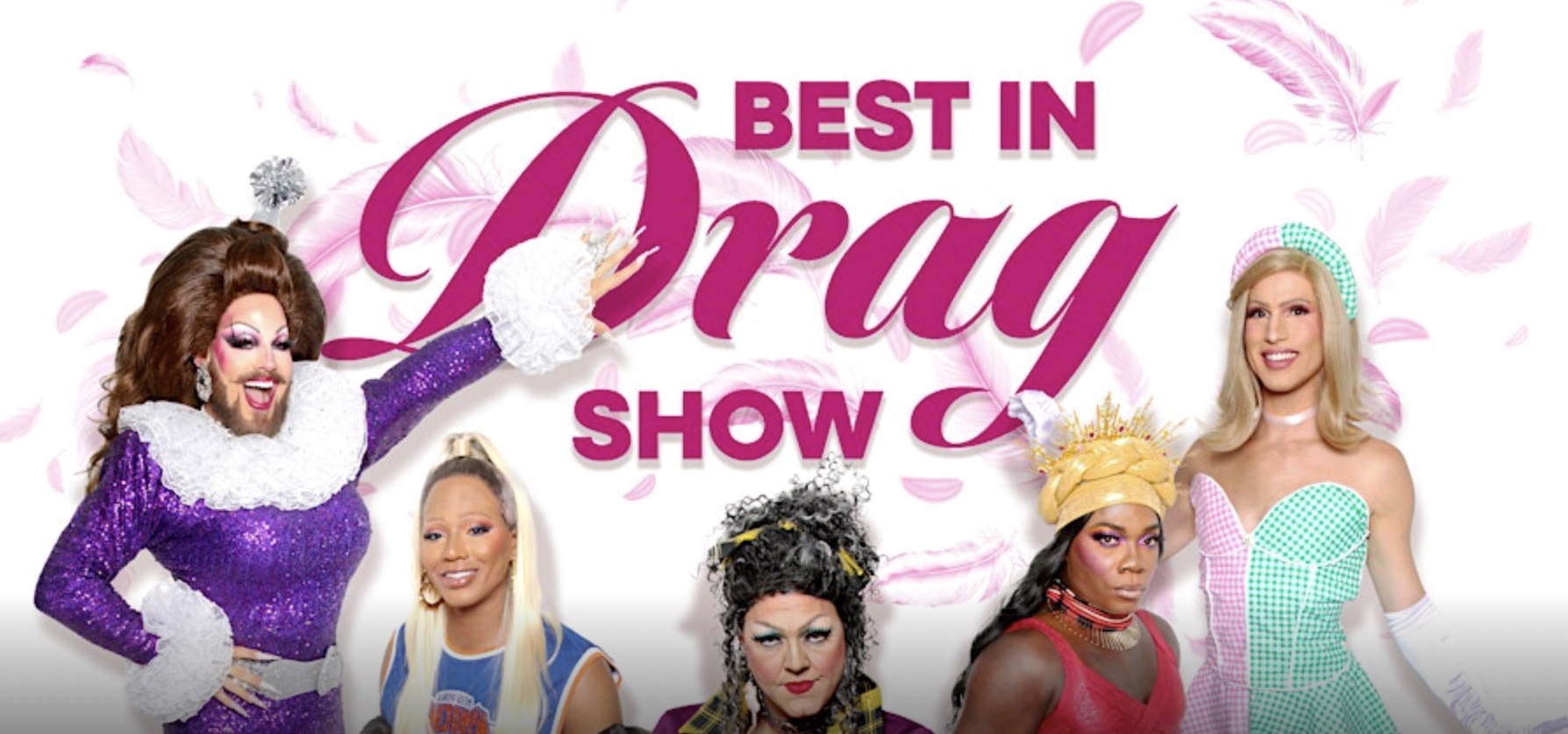 An image of the flyer for the Best in Drag Show 2025.