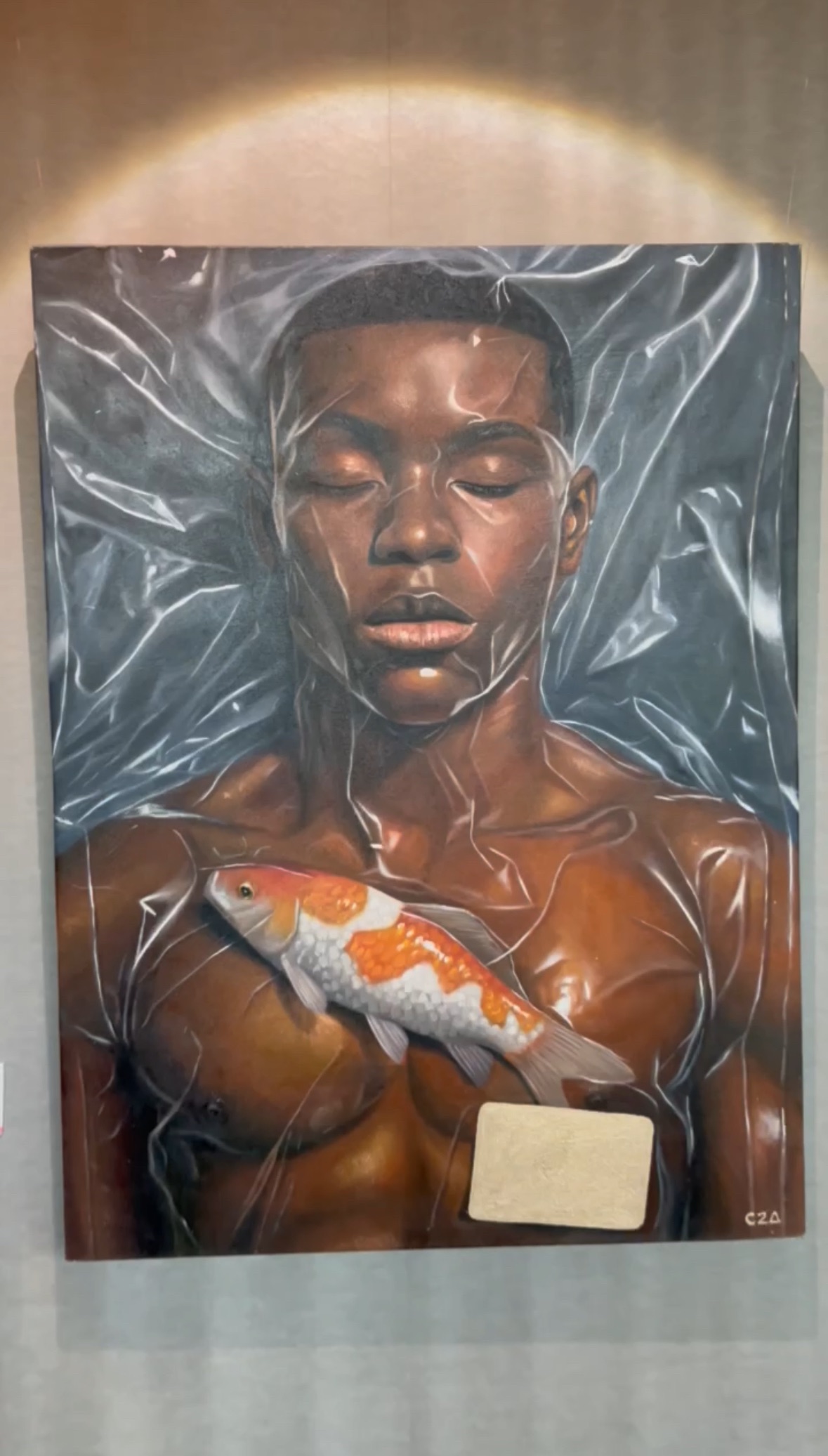 An image of one of the pieces of art from the ‘Black in Every Color’ art exhibition at the Andaz West Hollywood.