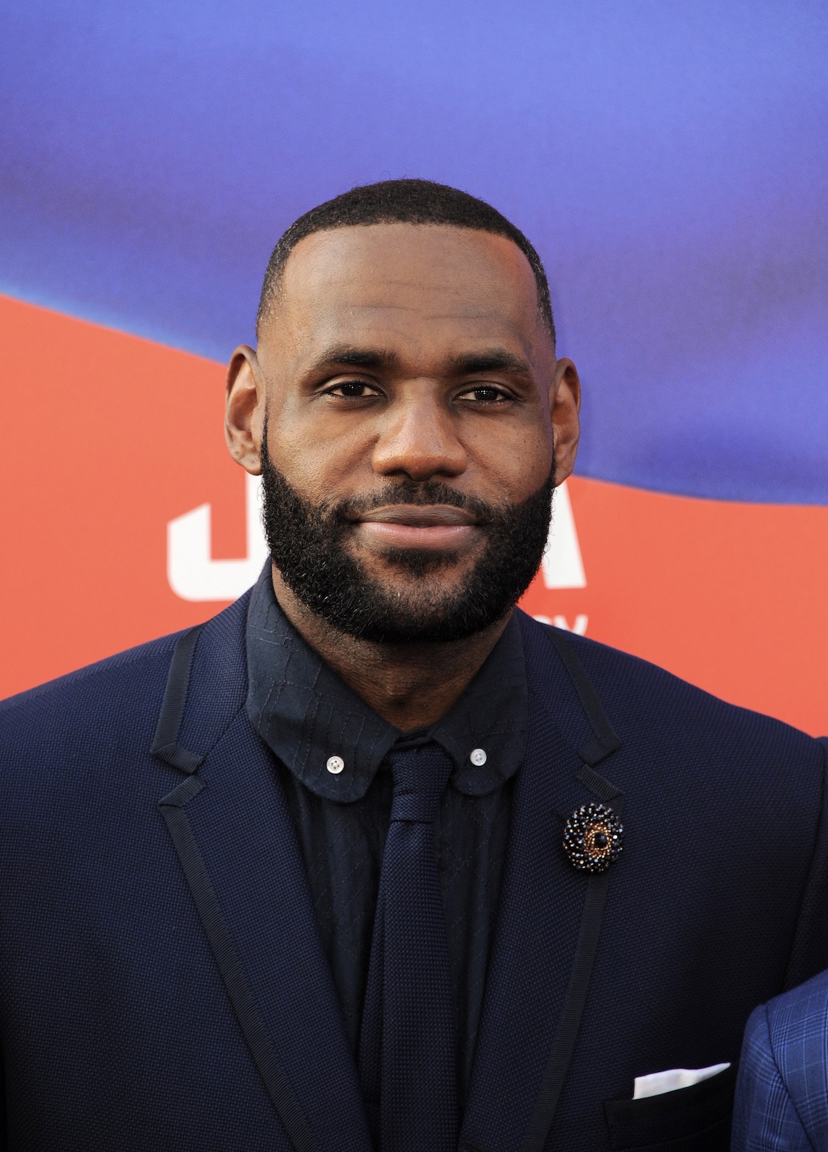 An image of NBA player Lebron James.