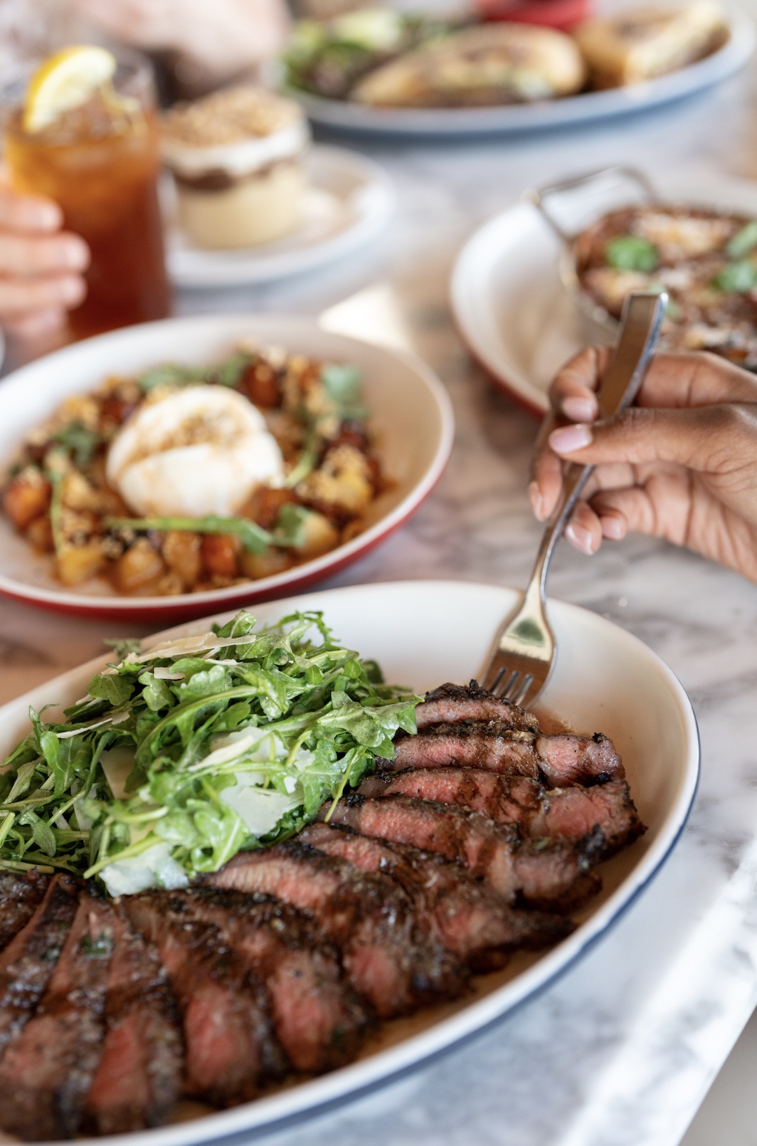 An image of the new menu items at North Italia.