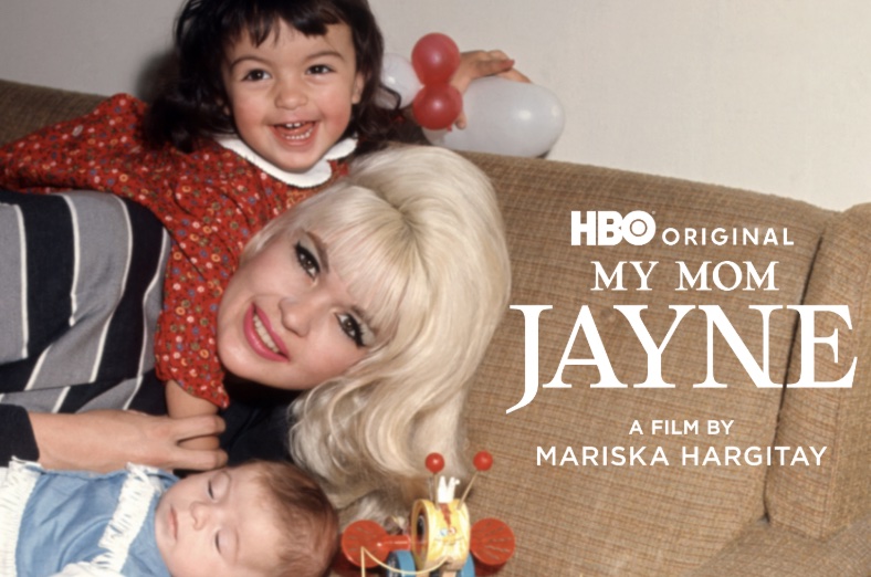 An image of the poster for the HBO doc, My Mom Jayne.