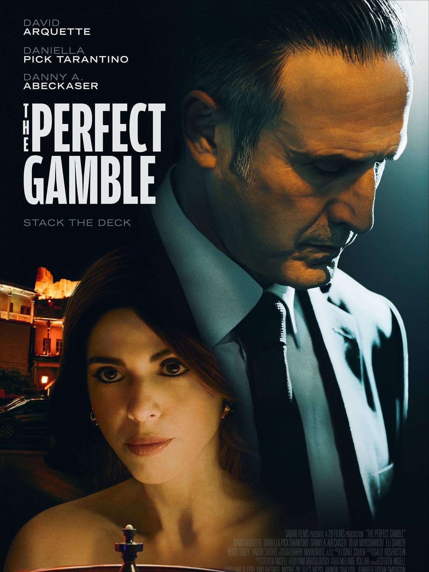An image of he movie poster for The Perfect Gamble.