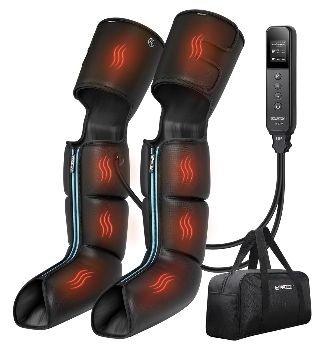 An image of leg massagers.
