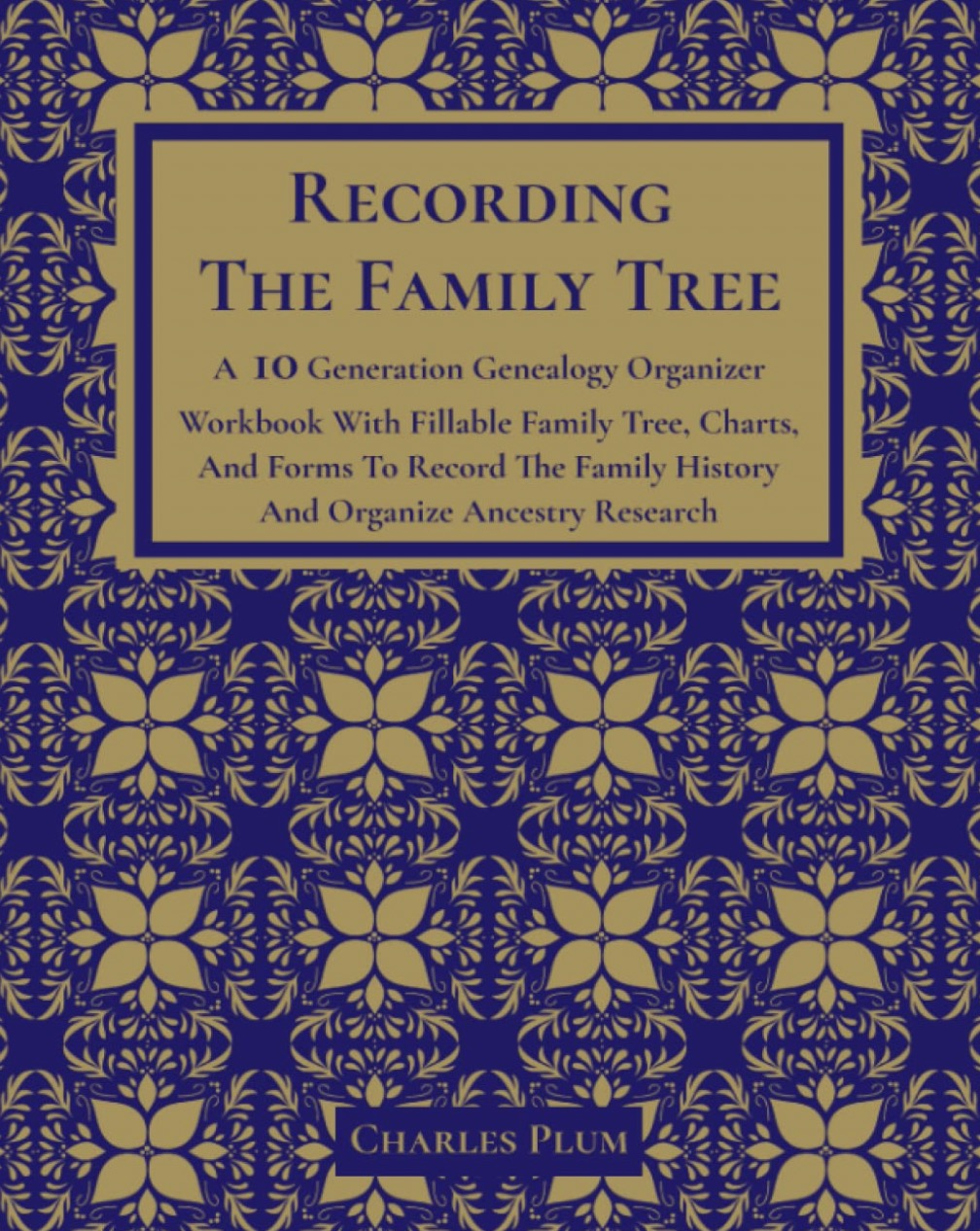 An image of  a 10-Generation Genealogy Book.