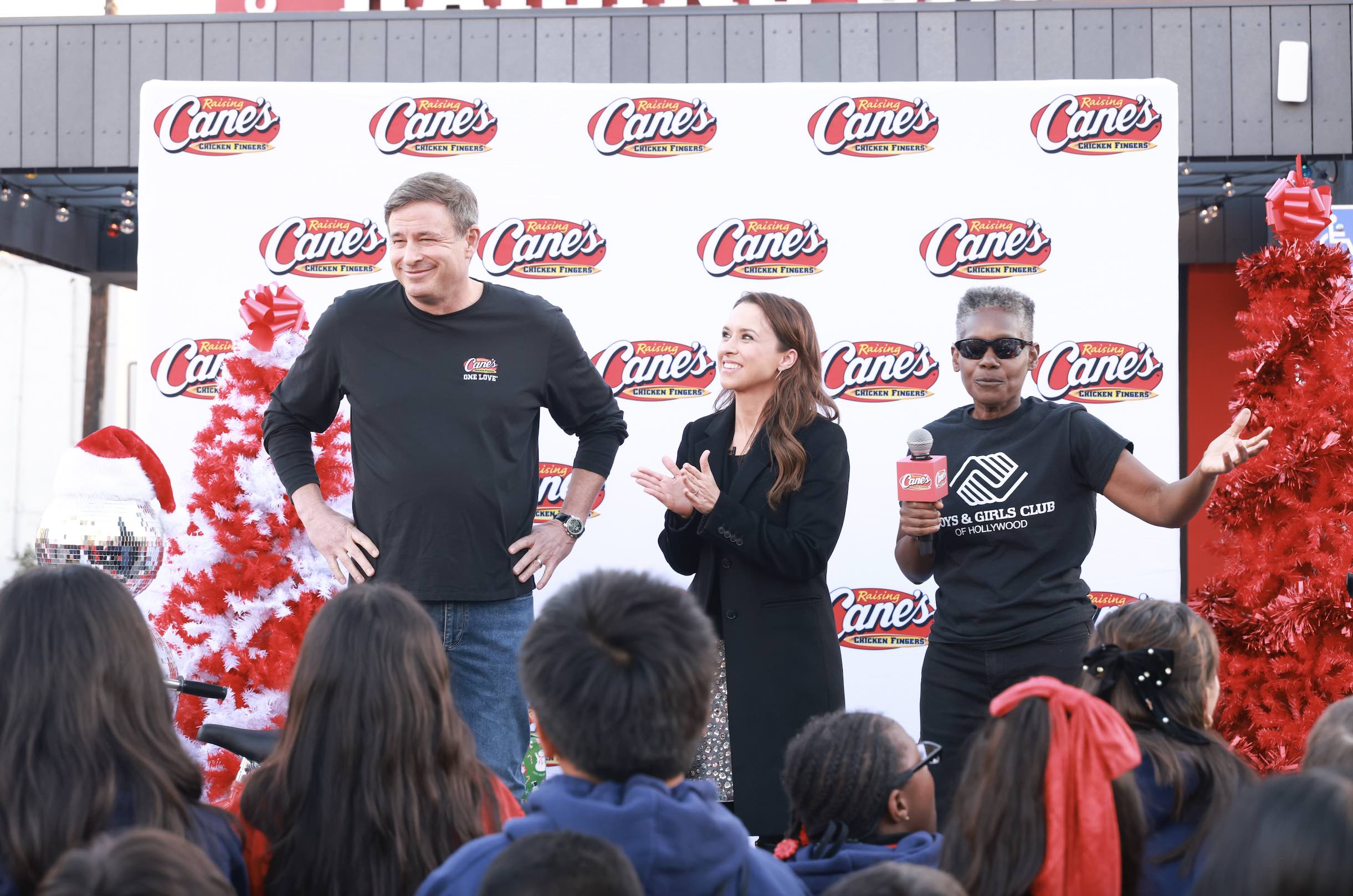An image of Lacey Chabert and Todd Graves donating 120 Bikes to Boys & Girls Club of Hollywood 