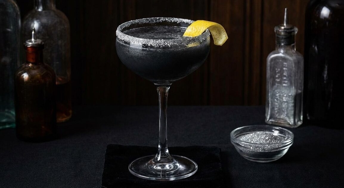 An image of The Gotham Penguin cocktail.