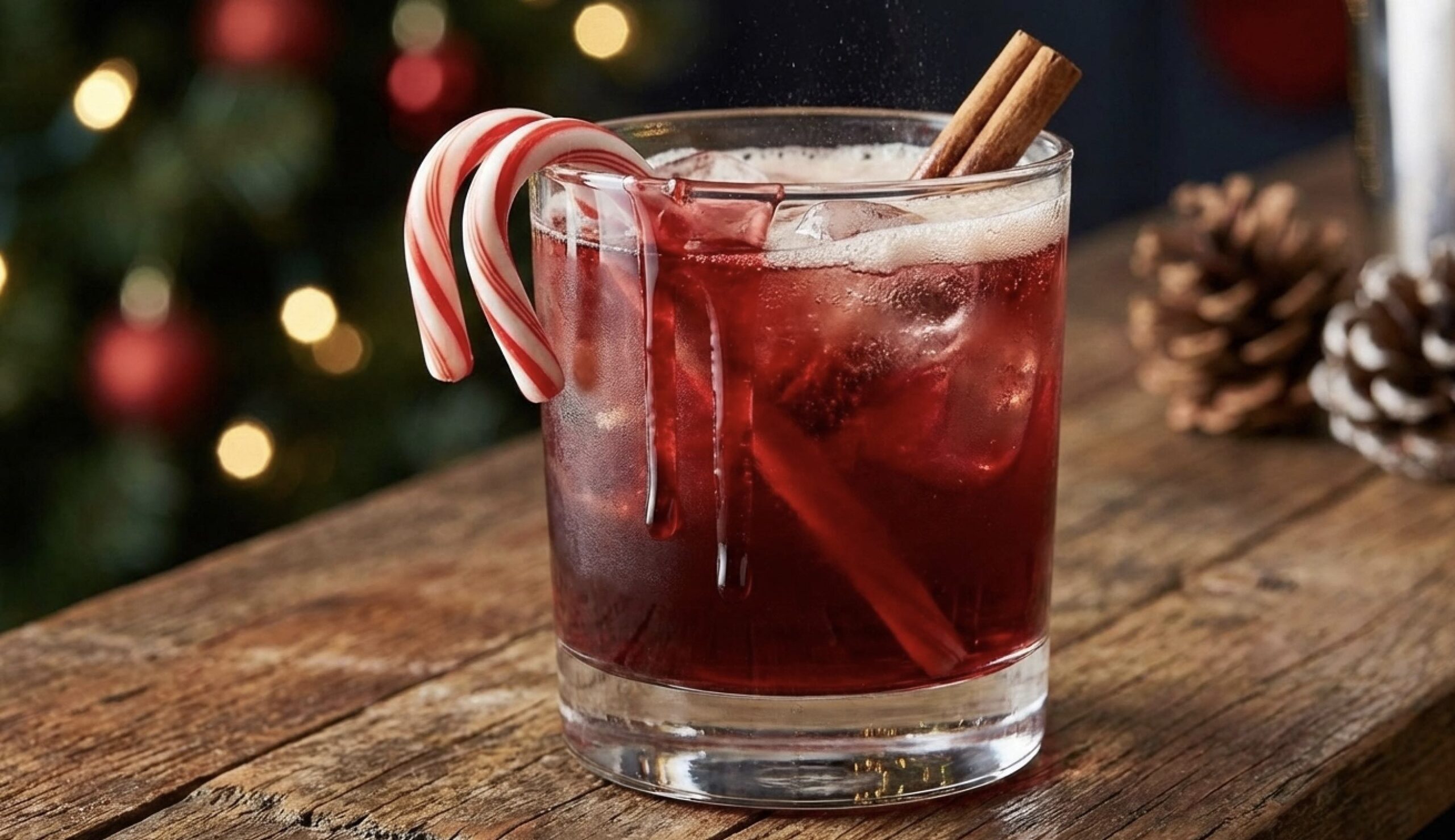 An image of The Babysitter's Nightmare Christmas cocktail.