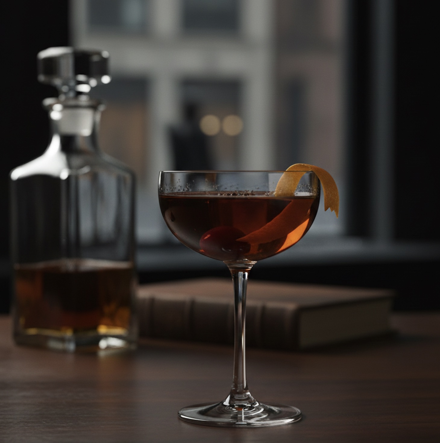 An image of The Hollywood Detective Christmas cocktail.