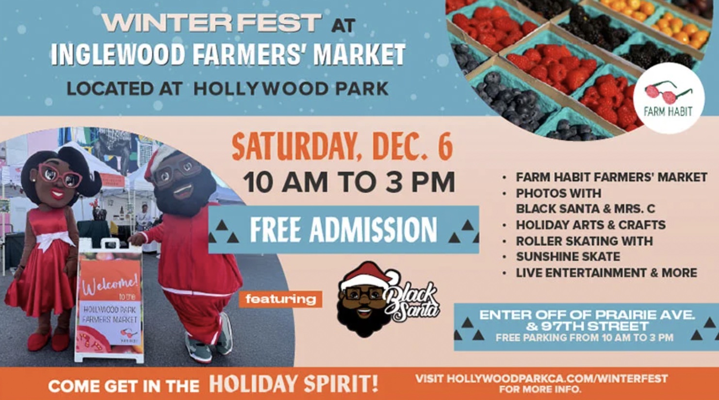 An image of the flyer for Winterfest.