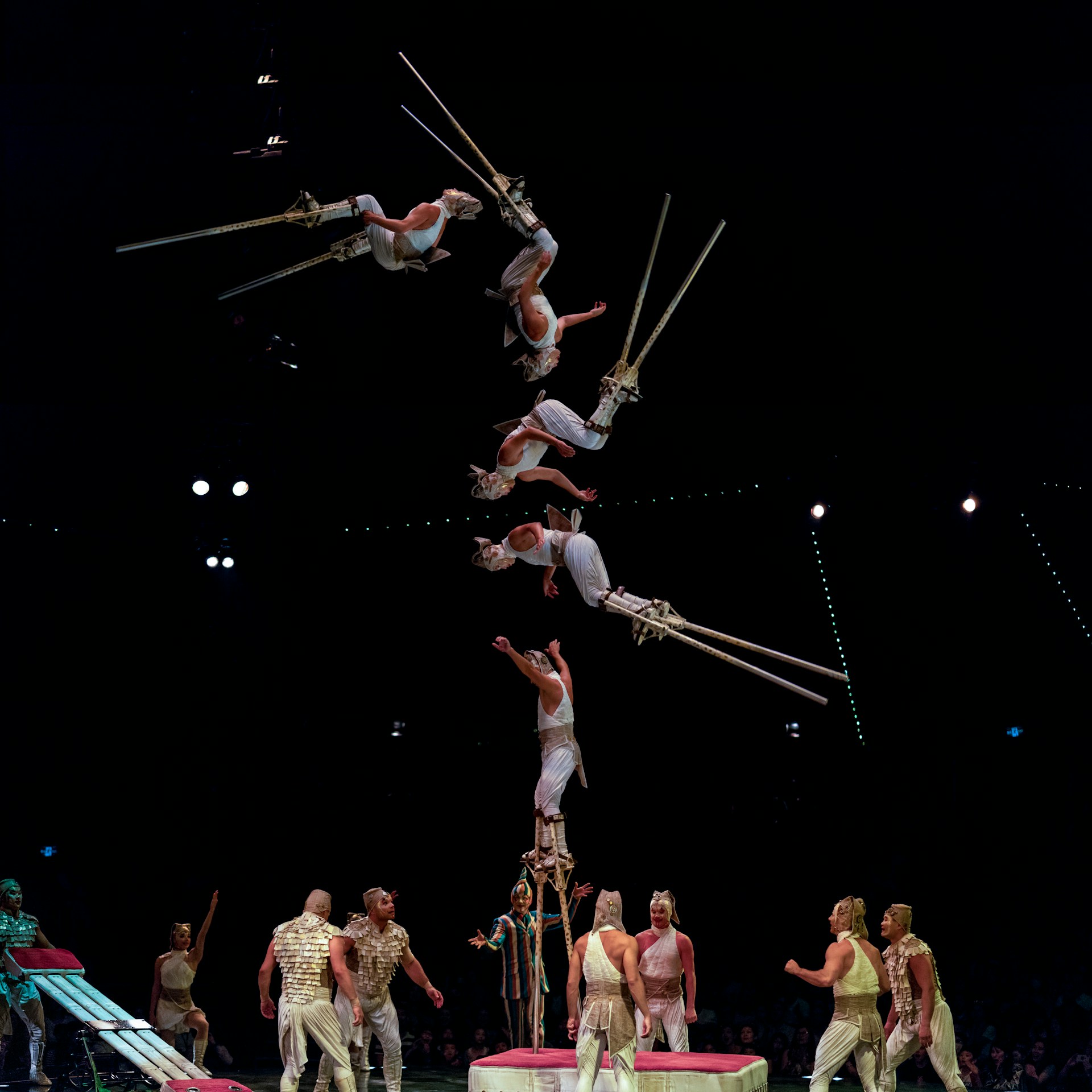 An image of Cirque du Soleil performers