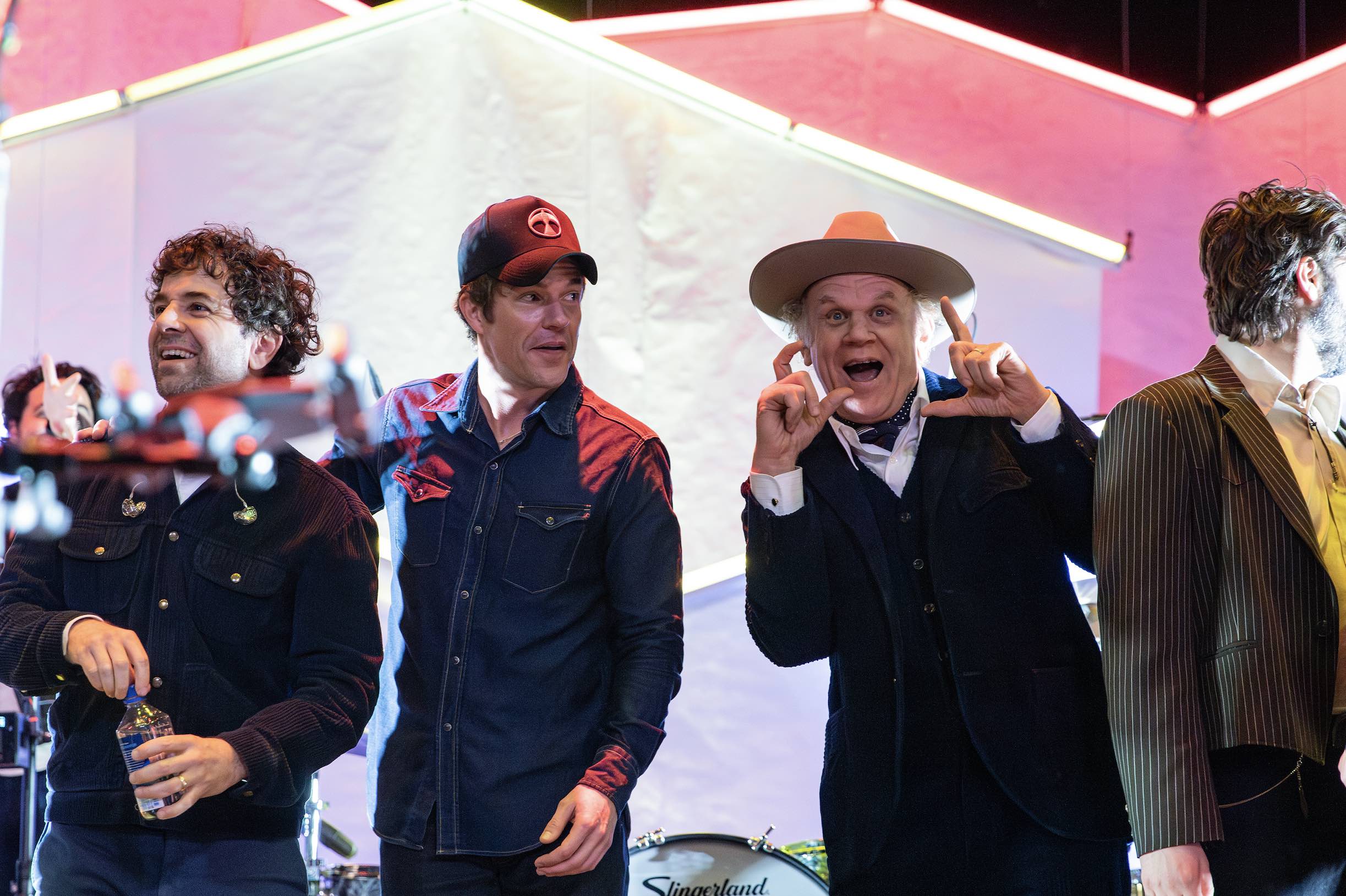 An image of John C Reilly and Dawes at A Concert for Altadena.
