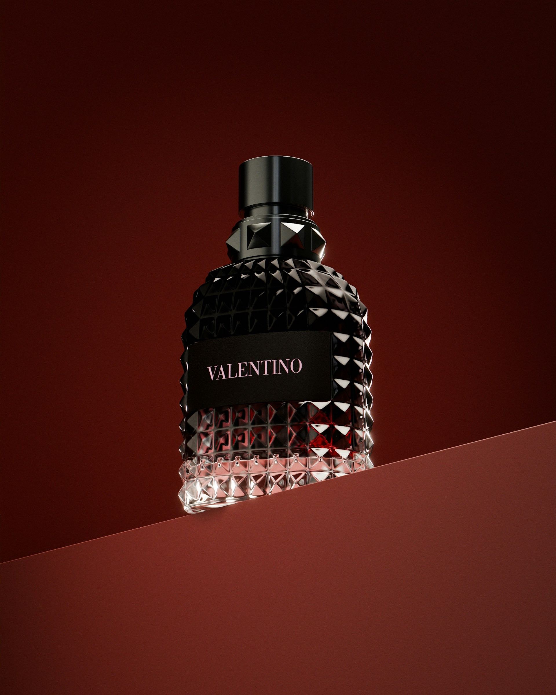 An image of a bottle of Valentino Perfume.