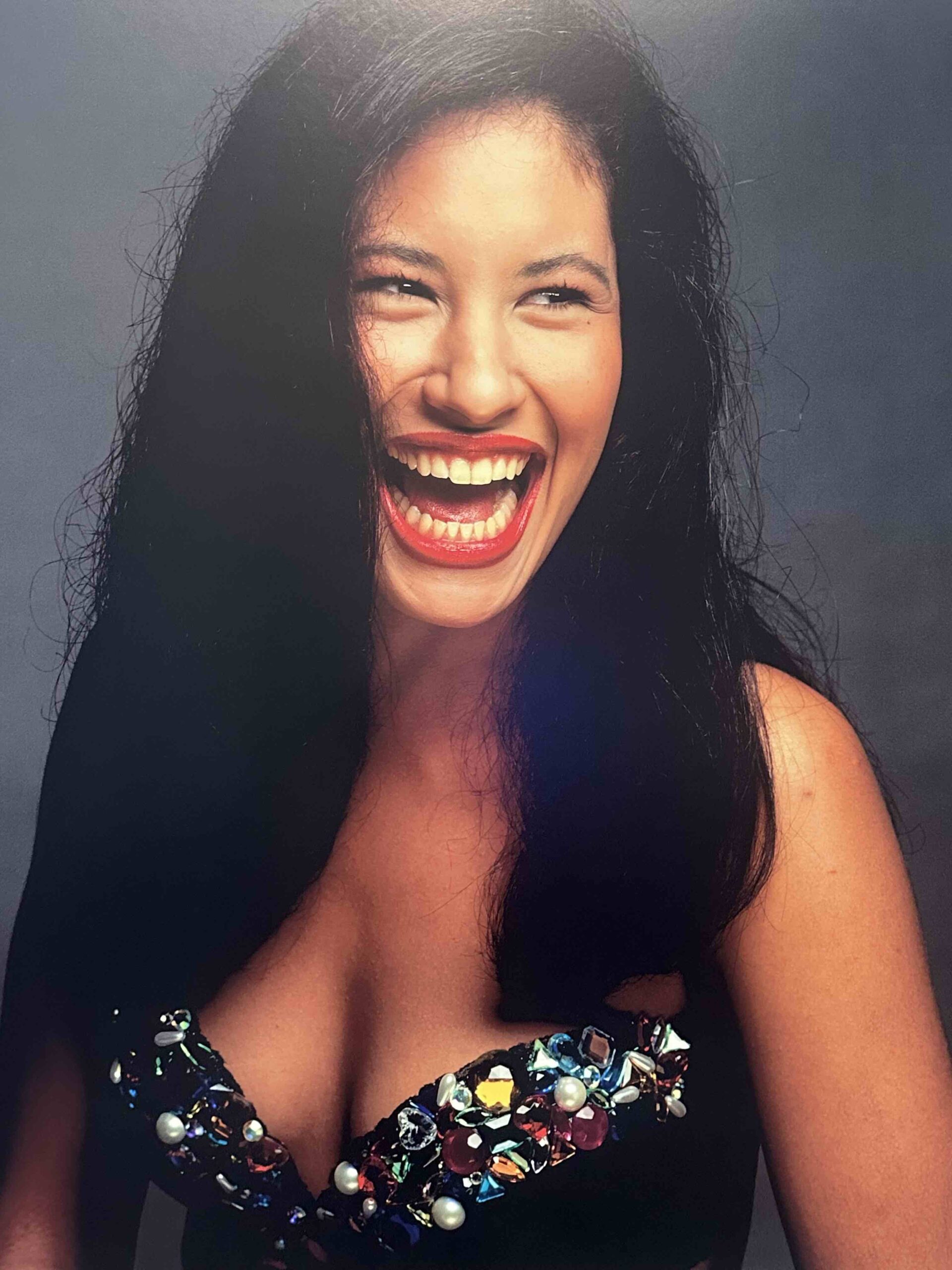 An image of a photograph of Selena.