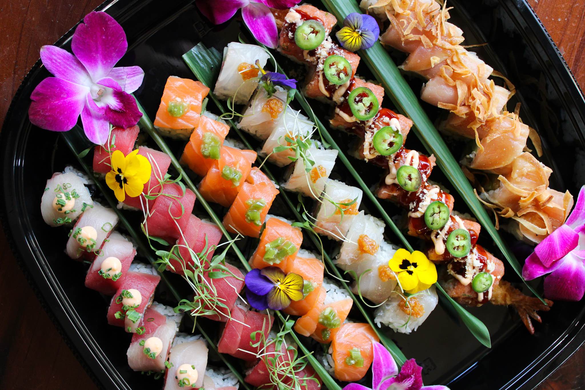 An image of Katana and Sushi Roku's Safety Pack of sushi.