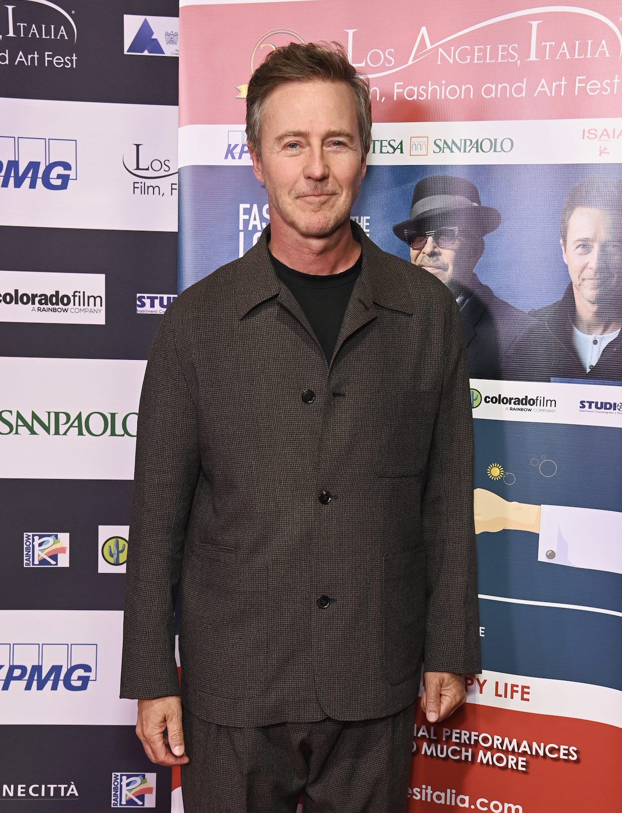 An image of Oscar nominee Edward Norton at the premiere of 'Fasting And The Longevity Revolution' Documentary Premiere at TCL Chinese Theatre.