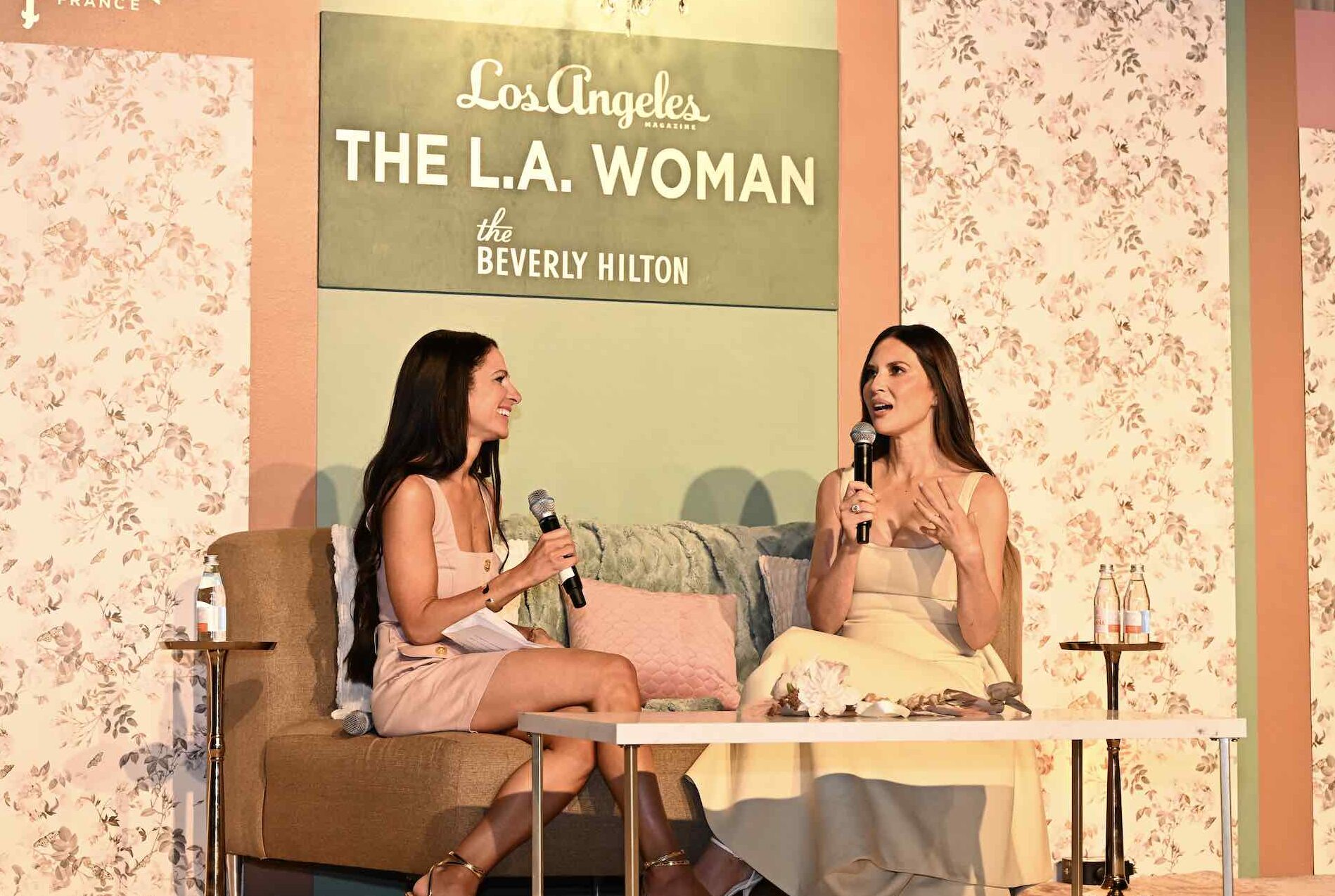 An image of Los Angeles Magazine's Editor-in-Chief Jasmin Rosemberg leads a Q&A conversation with March “LA Woman” Issue cover star Olivia Munn.