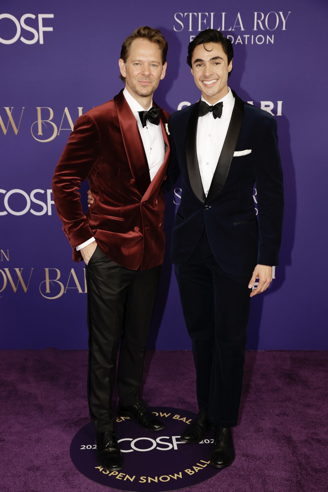 An image of (L-R) The 2026 Aspen Snow Ball Founding Chair Thomas Pierce and actor Luis Del Toro pose for a photo at COSF's 4th Annual Aspen Snow Ball Gala on March 21, 2026 in Aspen, Colorado.