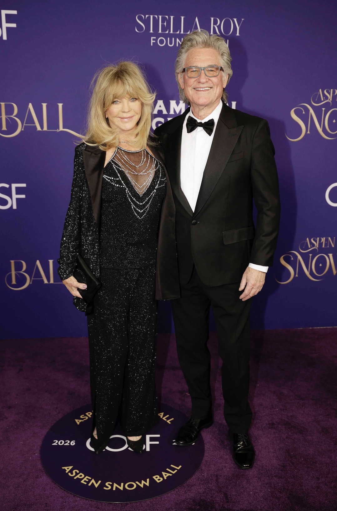 An image of Kurt Russell and Goldie Hawn attend COSF's 4th Annual Aspen Snow Ball Gala on March 21, 2026 in Aspen, Colorado.