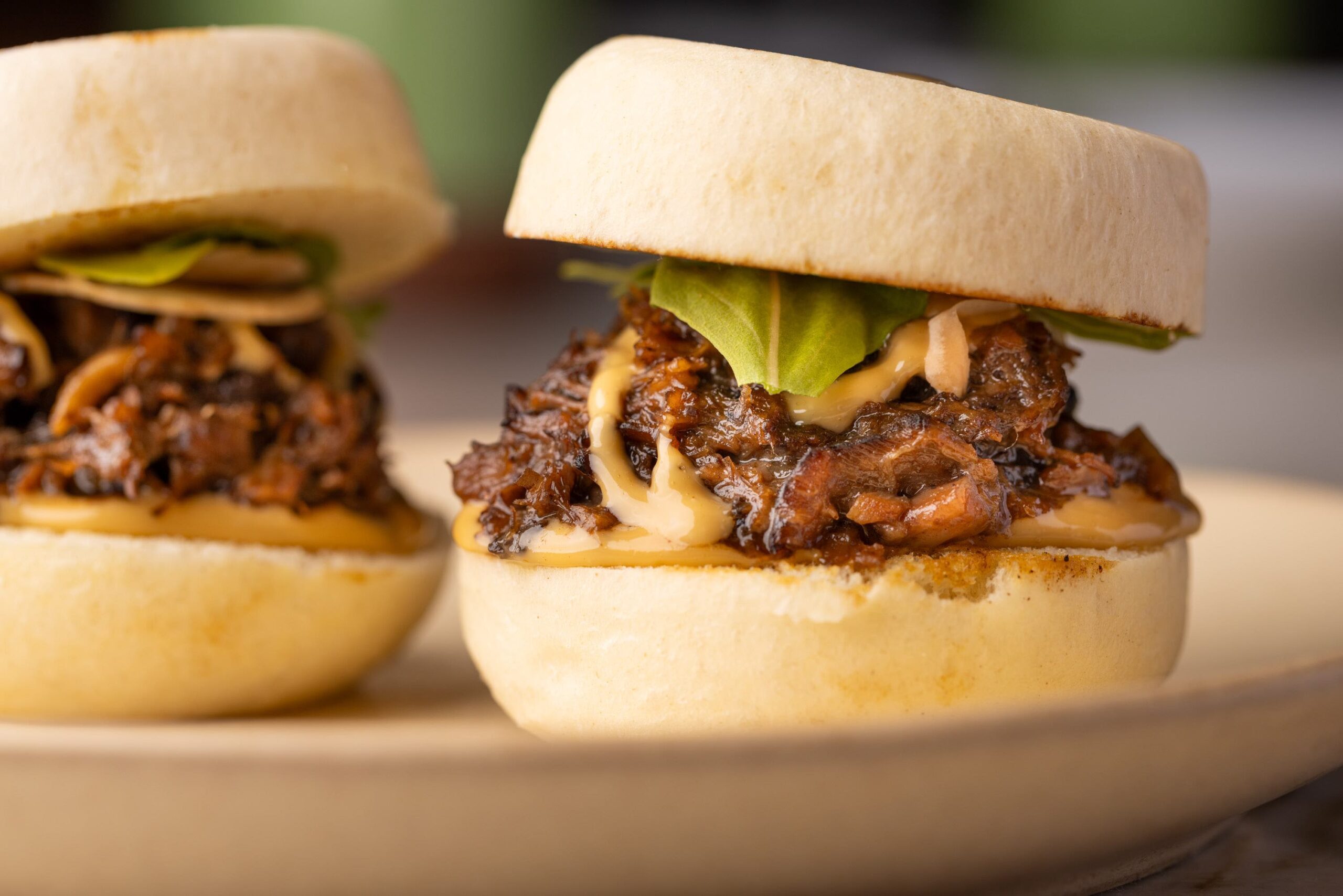 An image of the sliders at Casa Dani's new daily happy hour.