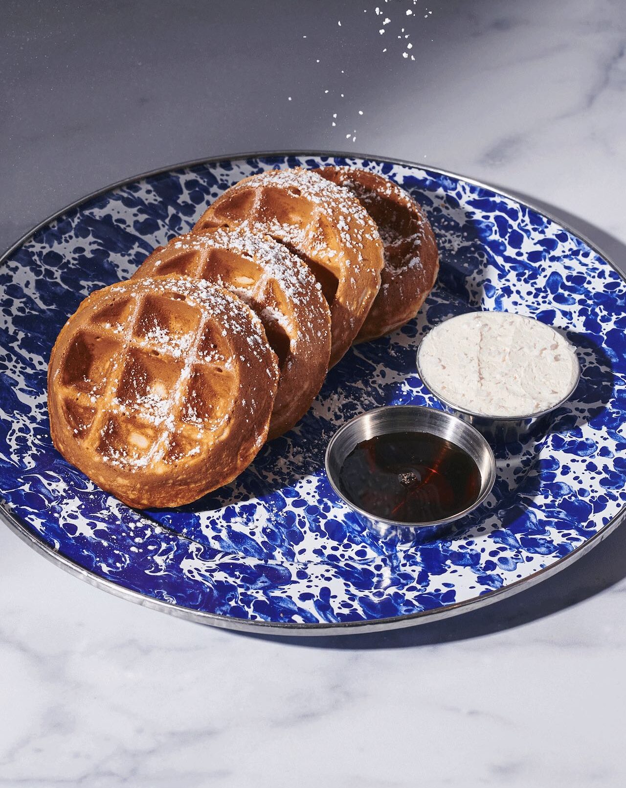 An image of the new Mini Sweet Cheeks Dippin’ Waffles.